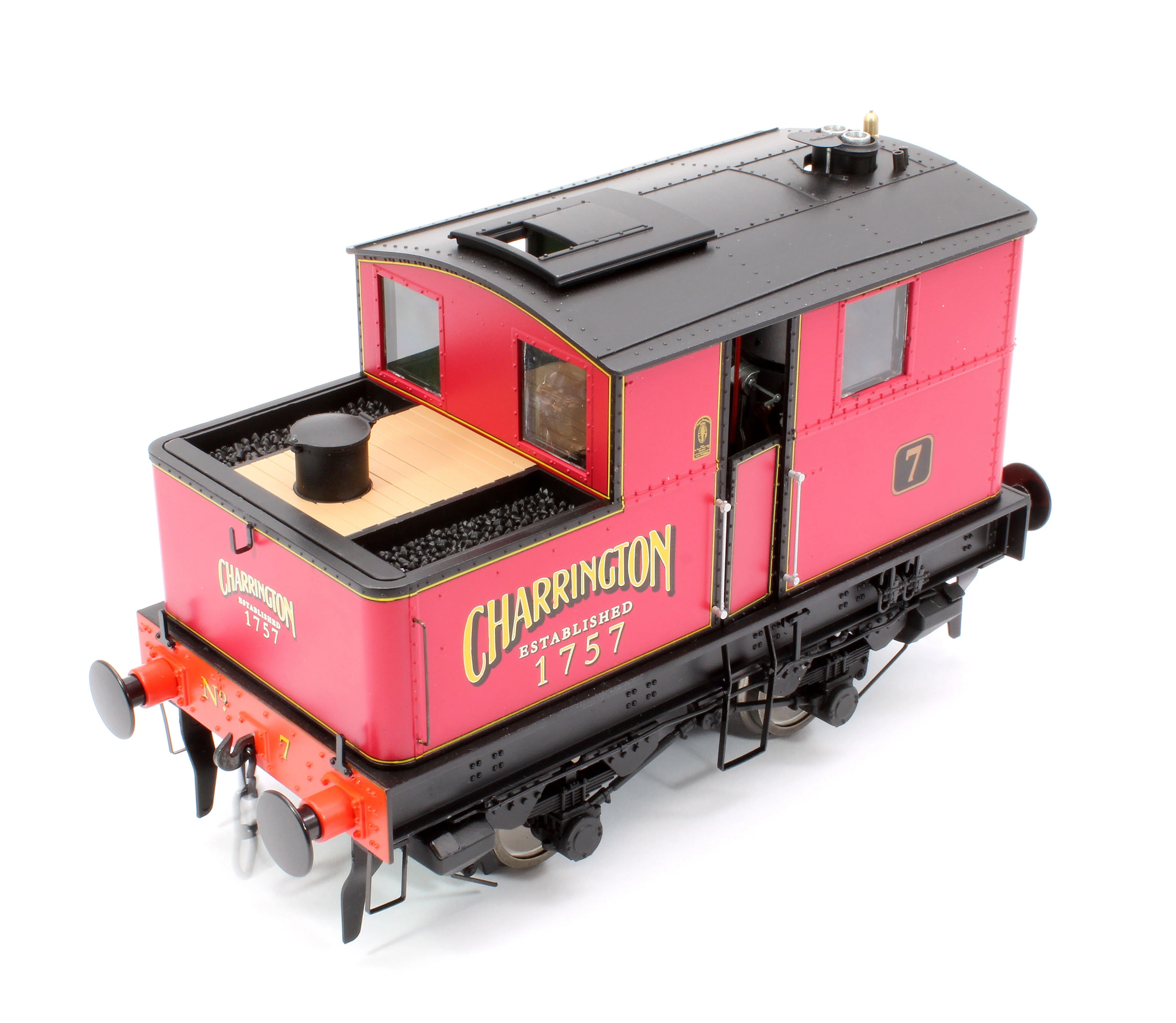 7S-005-015D Sentinel Y1/Y3 Charringtons Brewery No 7 Steam Locomotive - DCC Fitted - Image 8