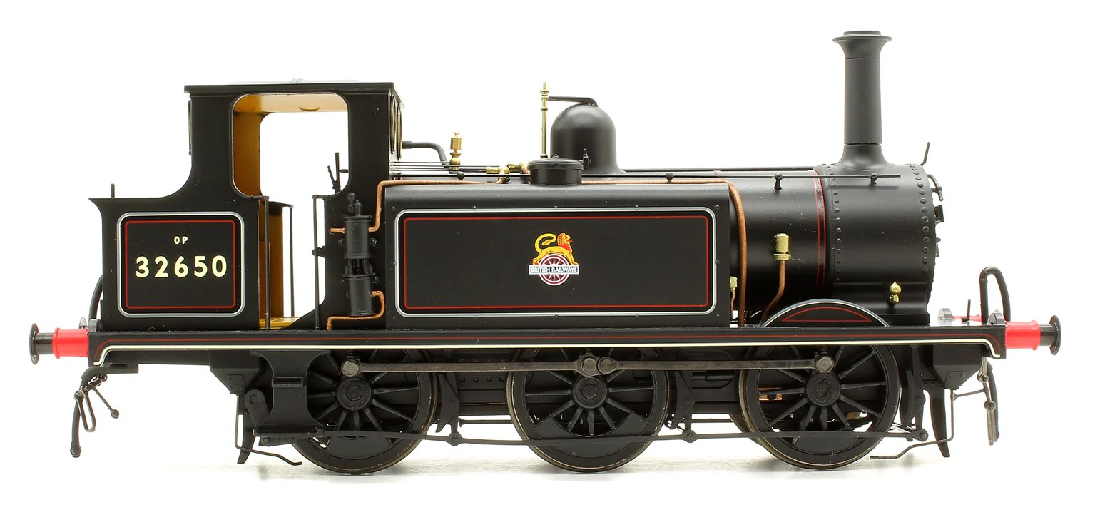 Terrier A1X 32650 BR Lined Black Early Crest - DCC Fitted - Image 3