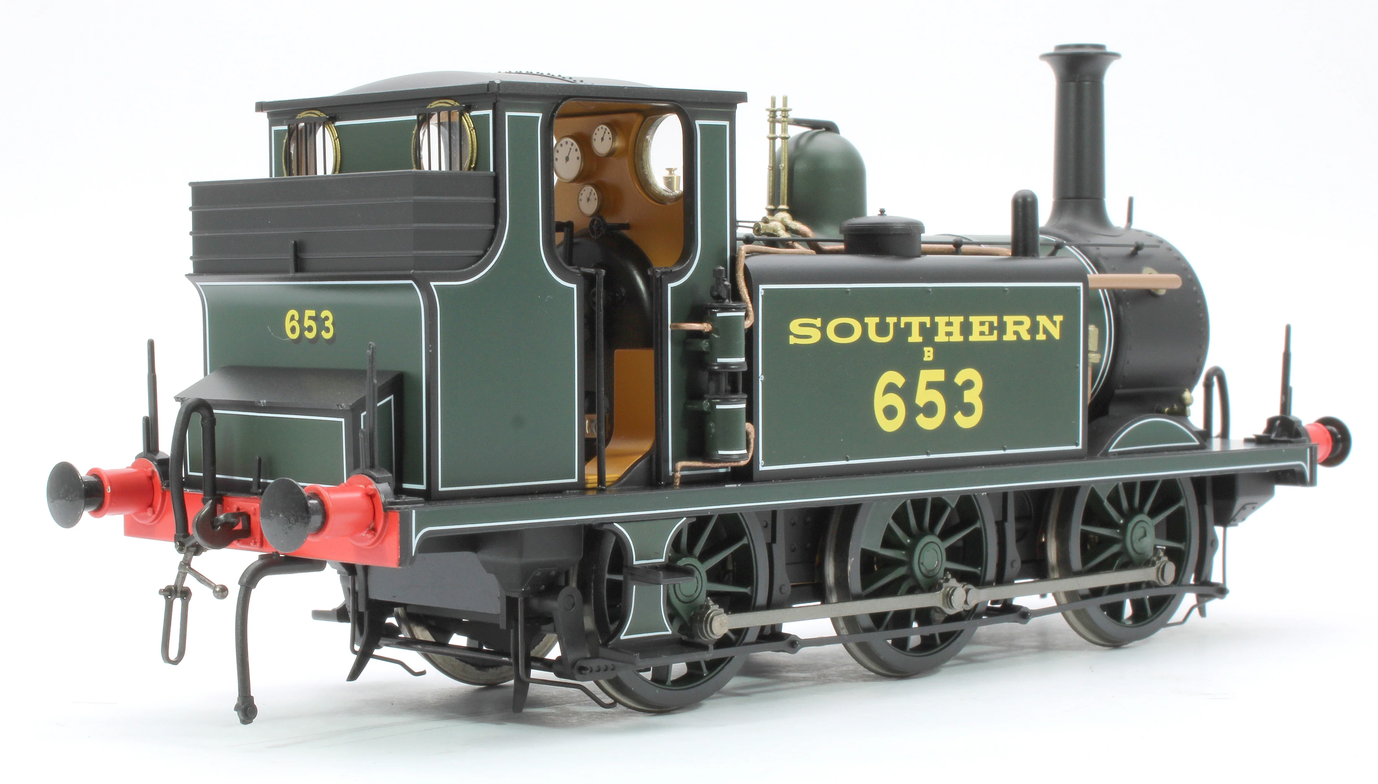 7S-010-019S Terrier A1X Southern Lined Green 0-6-0 Tank Locomotive No.B653 (DCC Sound) - Image 3