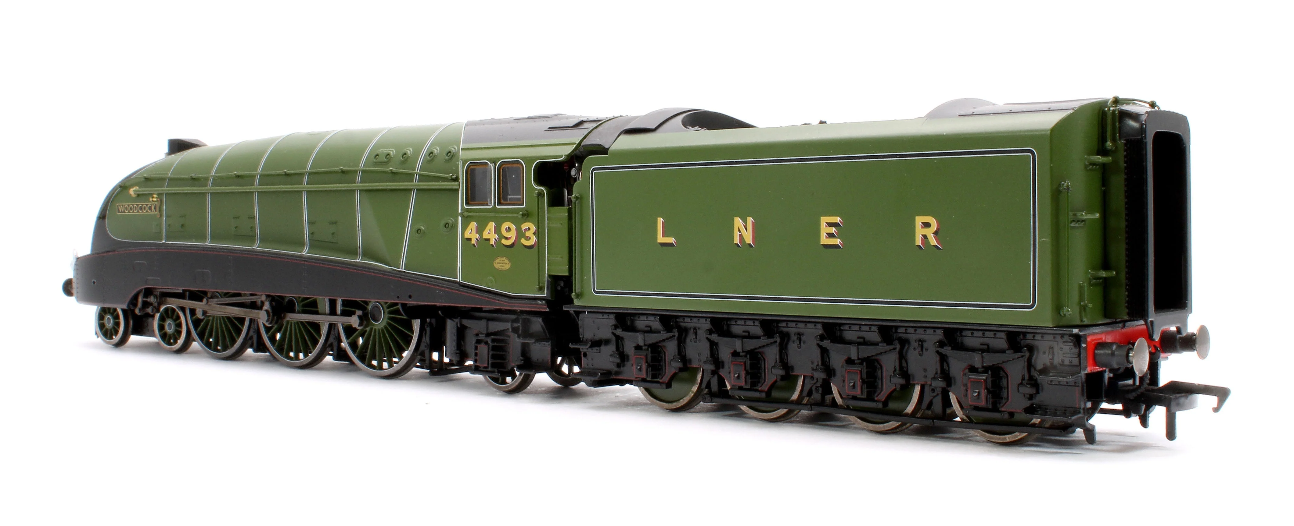 Pre-Owned BL-001-008 Black Label Class A4 Woodcock LNER Green Valanced 4-6-2 No.4493 Steam Locomotive - DCC Sound & Smoke - Image 3
