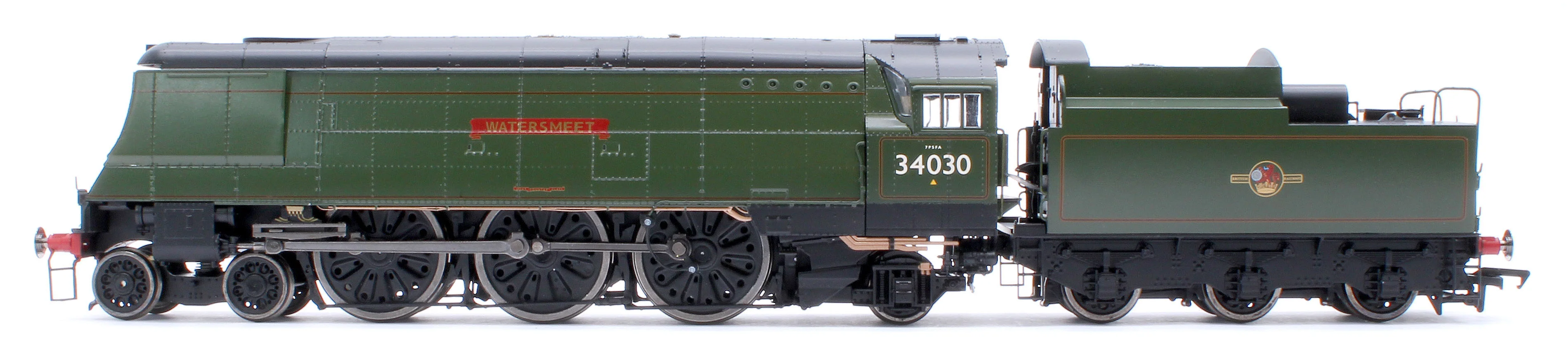 Black Label West Country Watersmeet 34030 BR Green Totem Steam Locomotive - DCC Sound & Smoke - Image 2