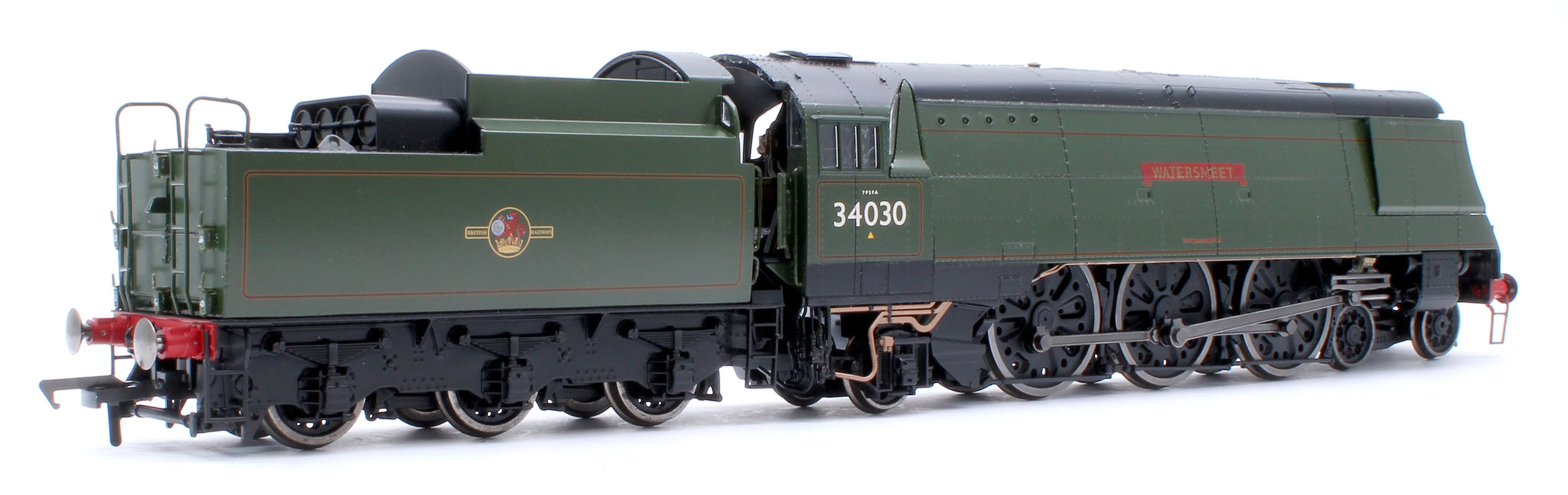 Black Label West Country Watersmeet 34030 BR Green Totem Steam Locomotive - DCC Sound & Smoke - Image 4