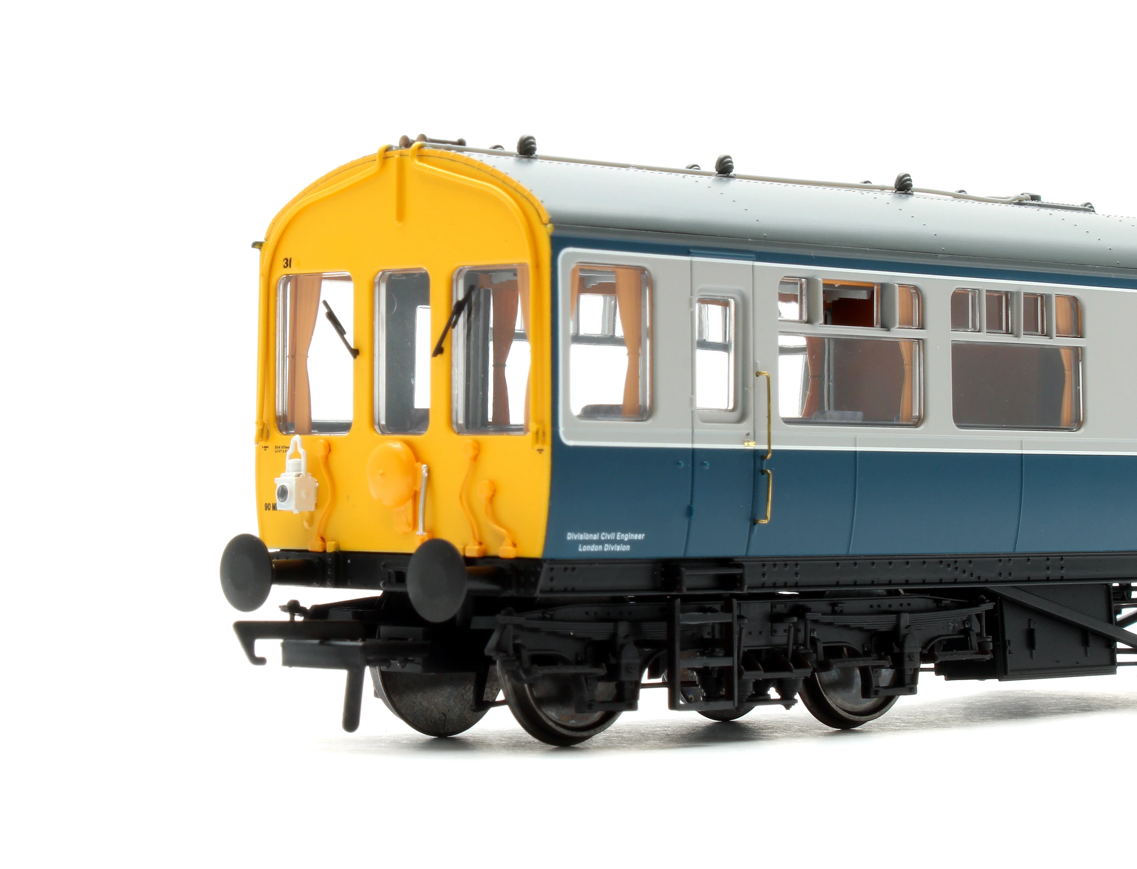 BL-201-003 Black Label GWR Great Western Q13 Inspection Saloon, BR Blue / Grey ADW 80970 - Image 6