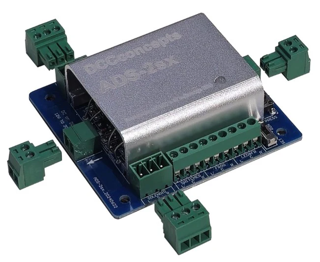 DCD-ADS-2sx Accessory Decoder CDU Solenoid Drive SX 2-Way with Power-Off Memory and Protective Case