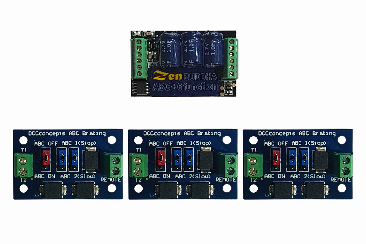 DCD-ZBHP.6S Zen Black Shuttle Pack – Includes Zen Black O & Large Scale “Buddha” decoder + 3 ABC modules.