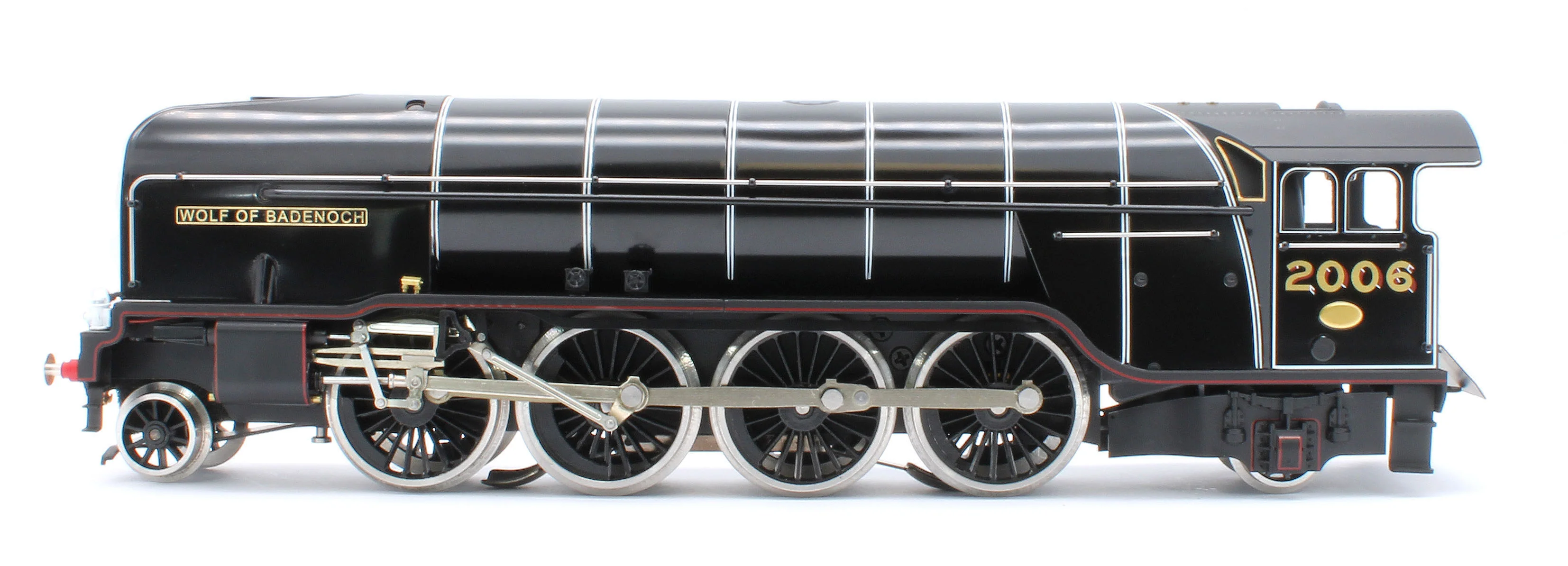 E/36-A2-WB P2 Class Non-Streamlined "Wolf of Badenoch" 2-8-2 Gloss Lined Black No. 2006 Steam Locomotive - Image 6