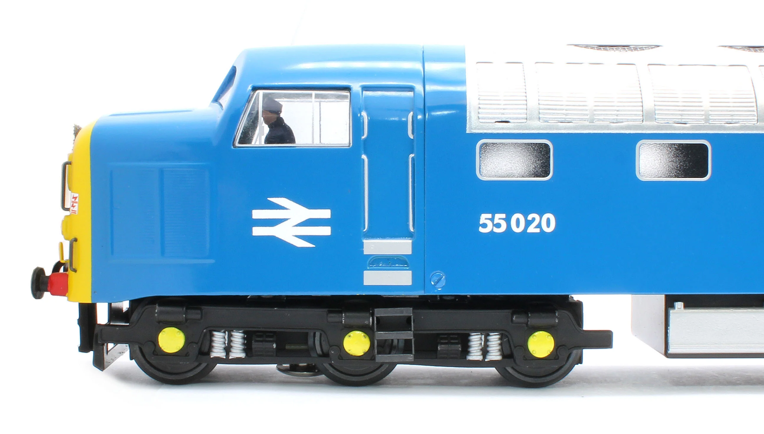 E/41-C2 Class 55 English Electric Deltic "Nimbus" BR Blue Full Yellow Ends No. 55020 Diesel Locomotive - Image 7