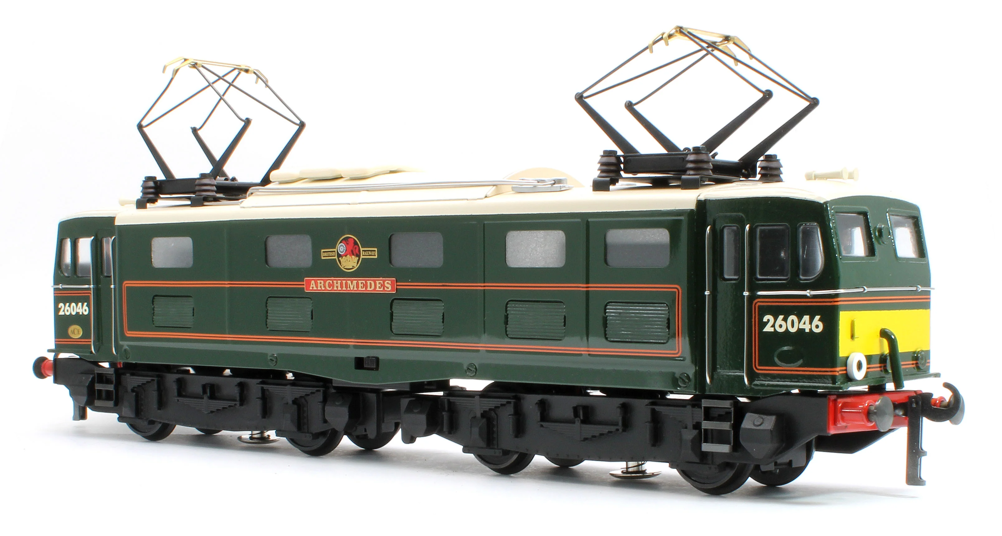 E/49-B4 "EM1" BR Class 76 "Archimedes" (Post 1956) Lined Gloss Green with Small Yellow Ends No.E26046 Electric Locomotive - Image 3