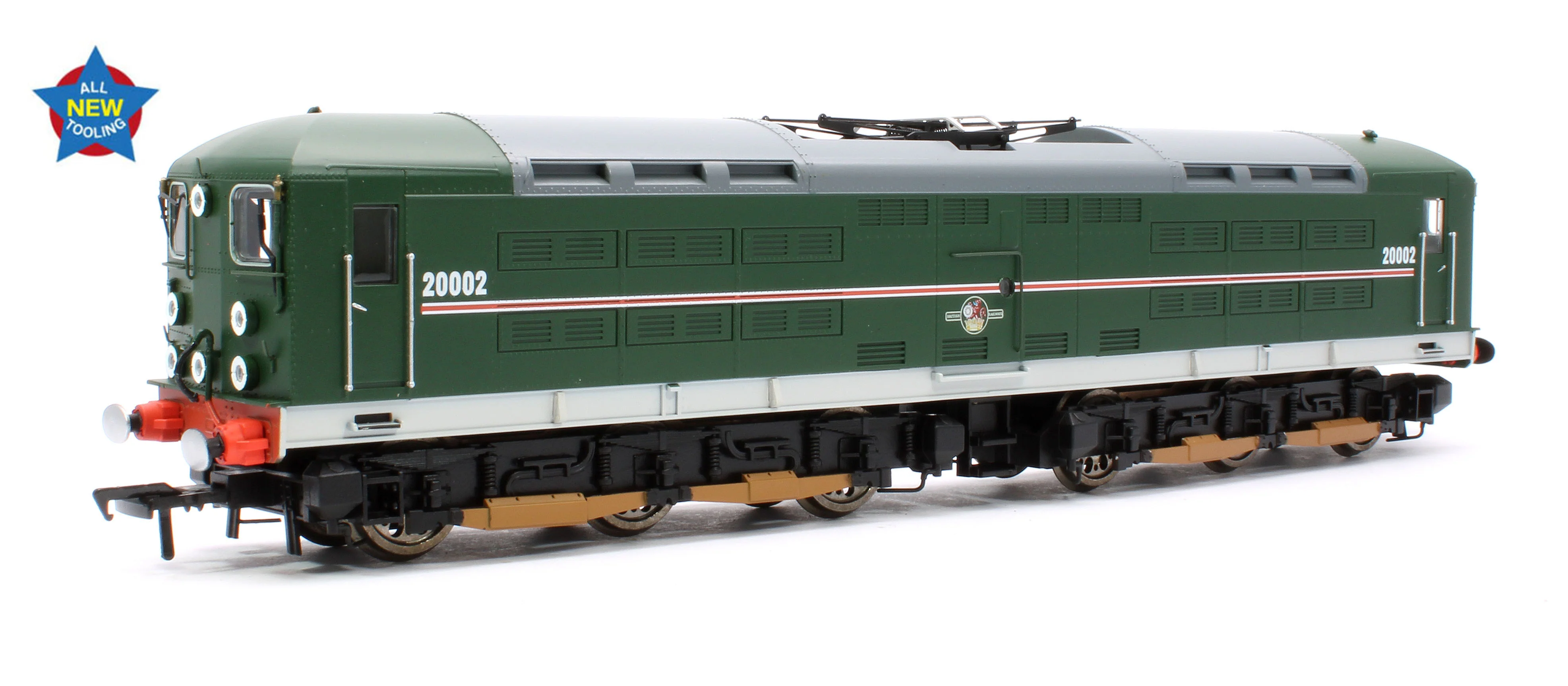 E82004 SR Bulleid Booster 20002 BR Green Electric Locomotive