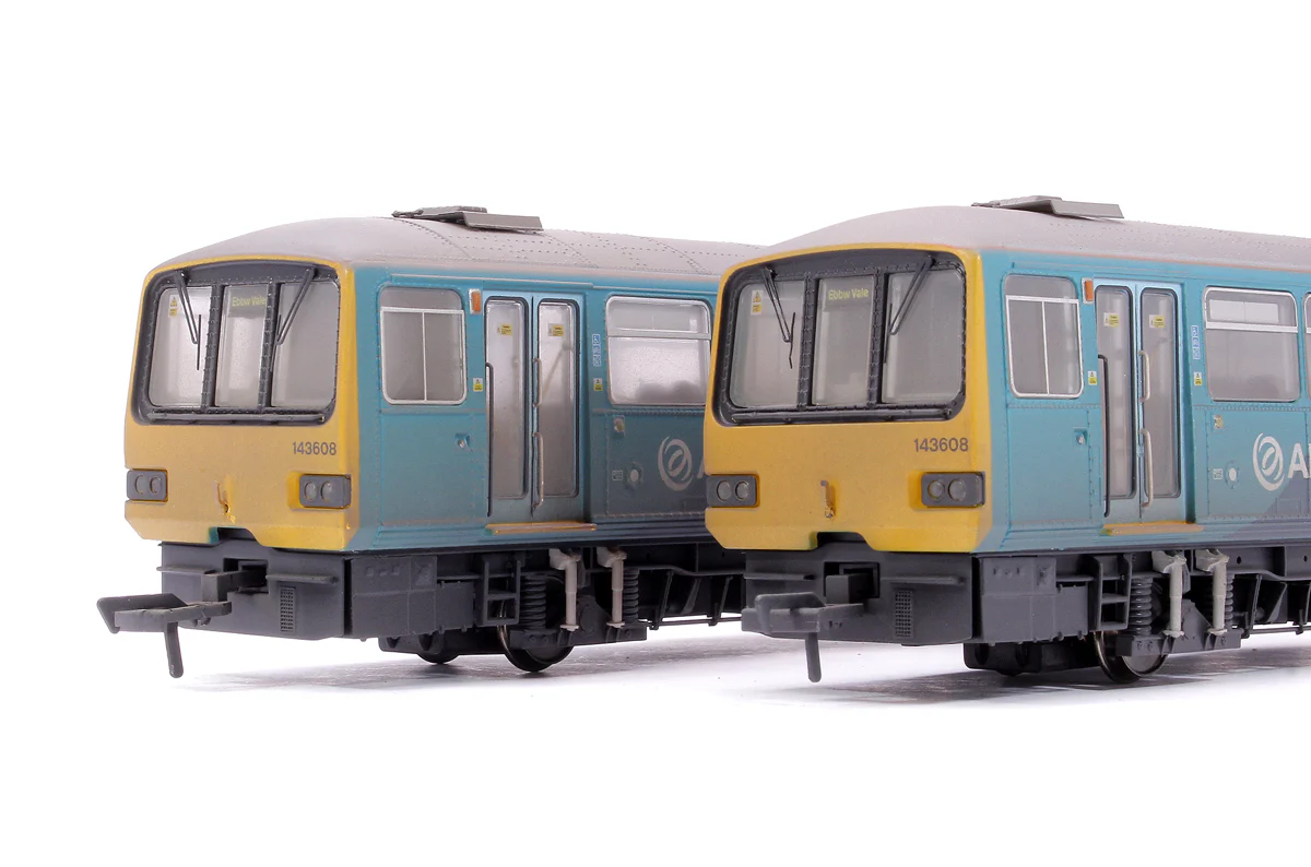 Class 143 2-Car DMU 143608 Arriva Trains Wales (Revised) - Weathered - Image 9