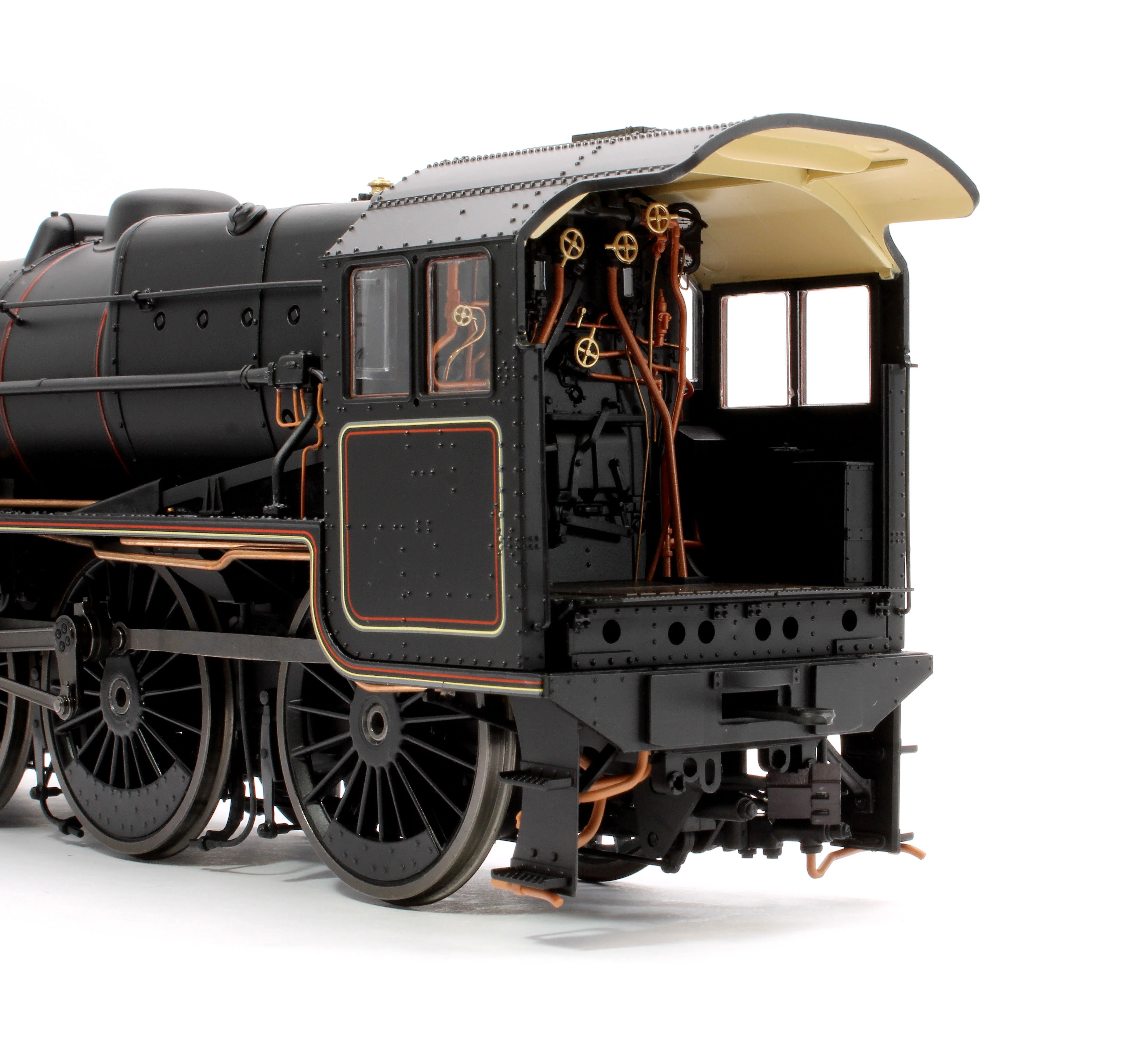 Stanier Class 5 4-6-0 "Black 5" Early BR Lined Unnumbered Welded Tender Steam Locomotive - Image 7