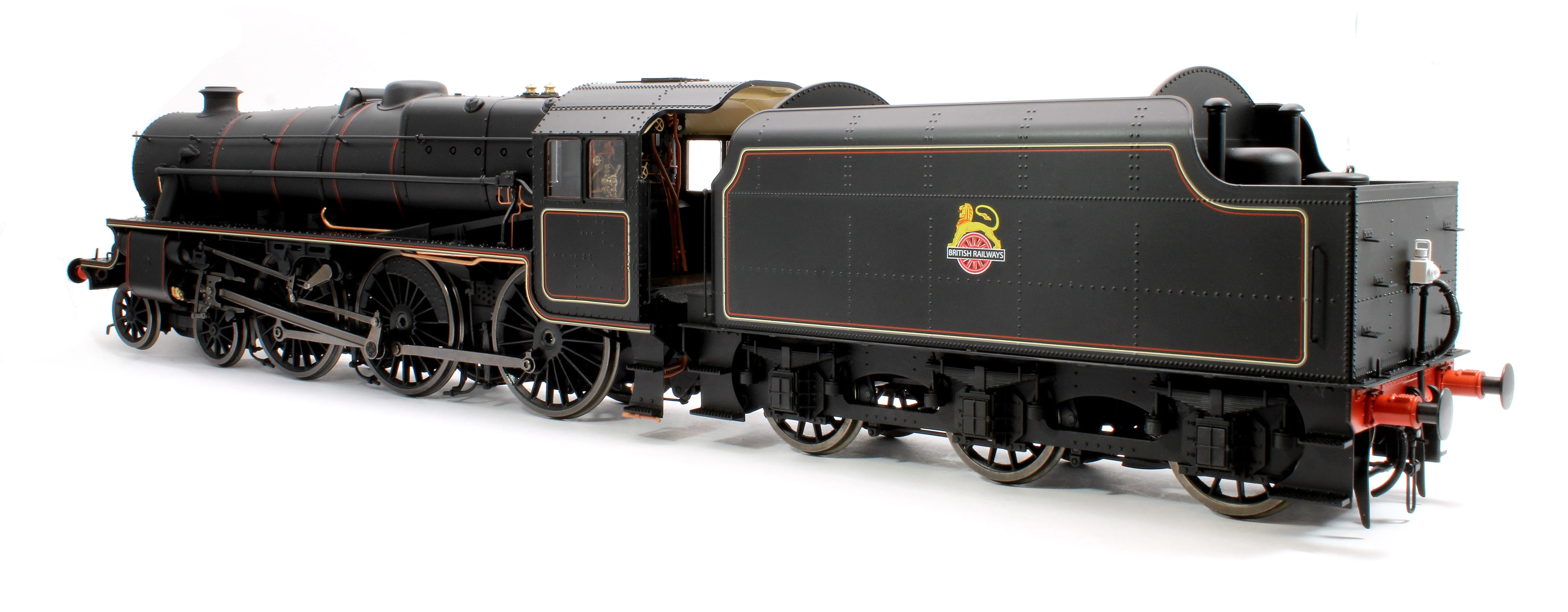 Stanier Class 5 4-6-0 "Black 5" Early BR Lined Unnumbered Riveted Tender Steam Locomotive - Image 3