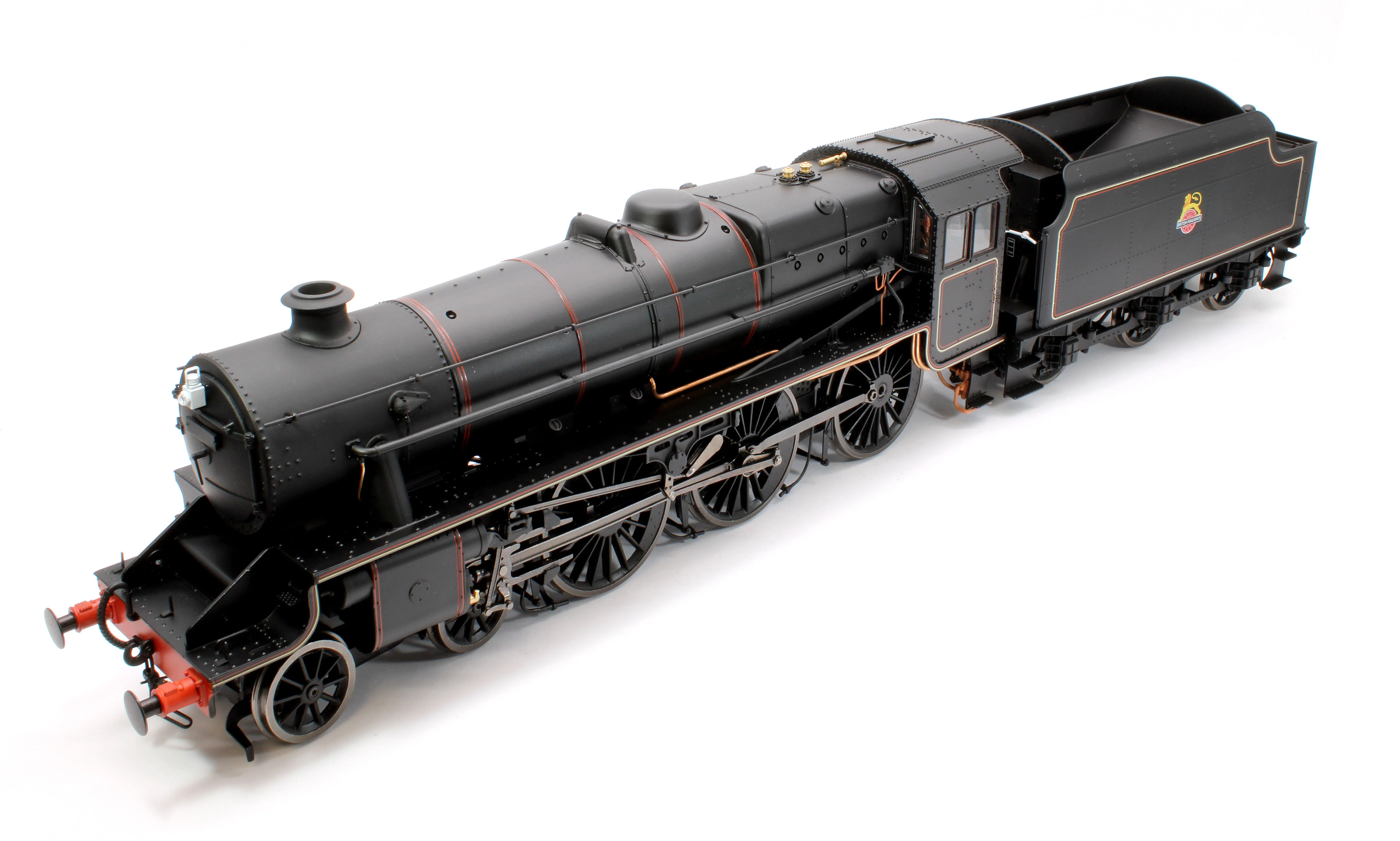 Stanier Class 5 4-6-0 "Black 5" Early BR Lined Unnumbered Riveted Tender Steam Locomotive - Image 8