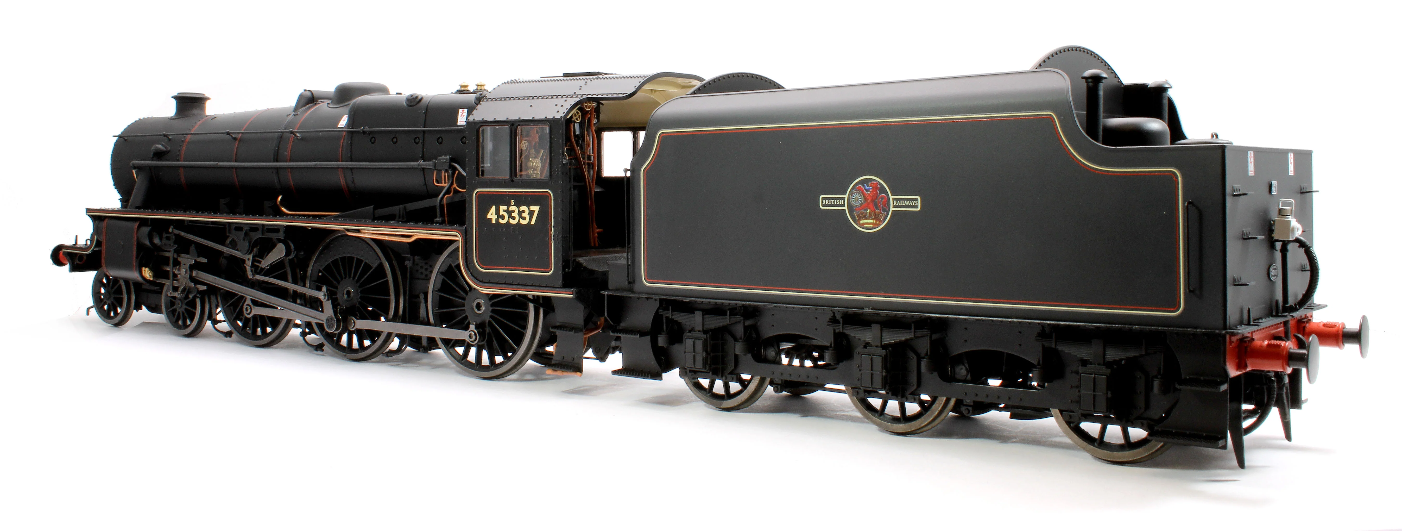 Stanier Class 5 4-6-0 "Black 5" Late BR Lined '45337' Welded Tender Steam Locomotive - Image 3