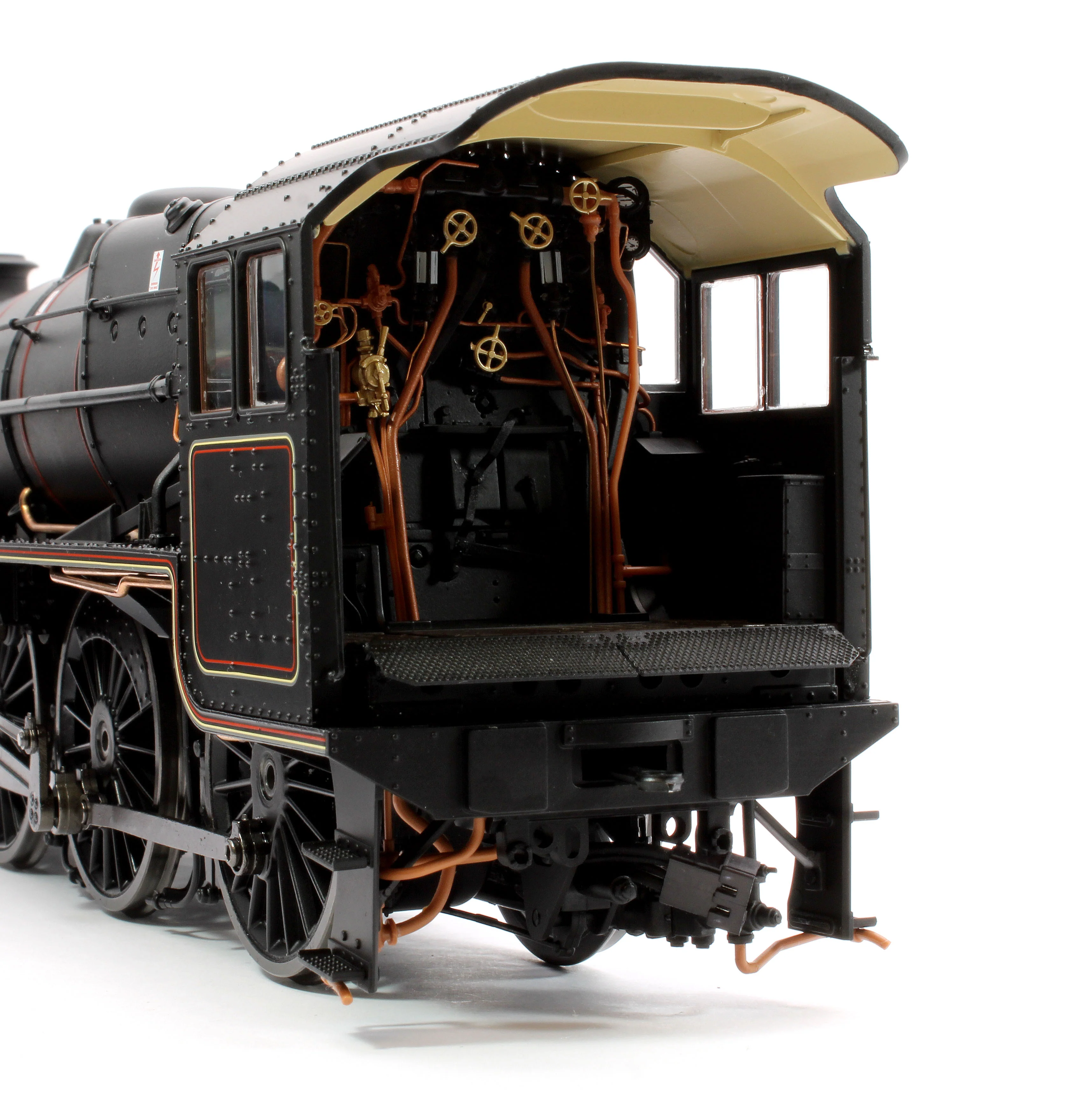 Stanier Class 5 4-6-0 "Black 5" Late BR Lined Unnumbered Welded Tender Steam Loocomotive - Image 7