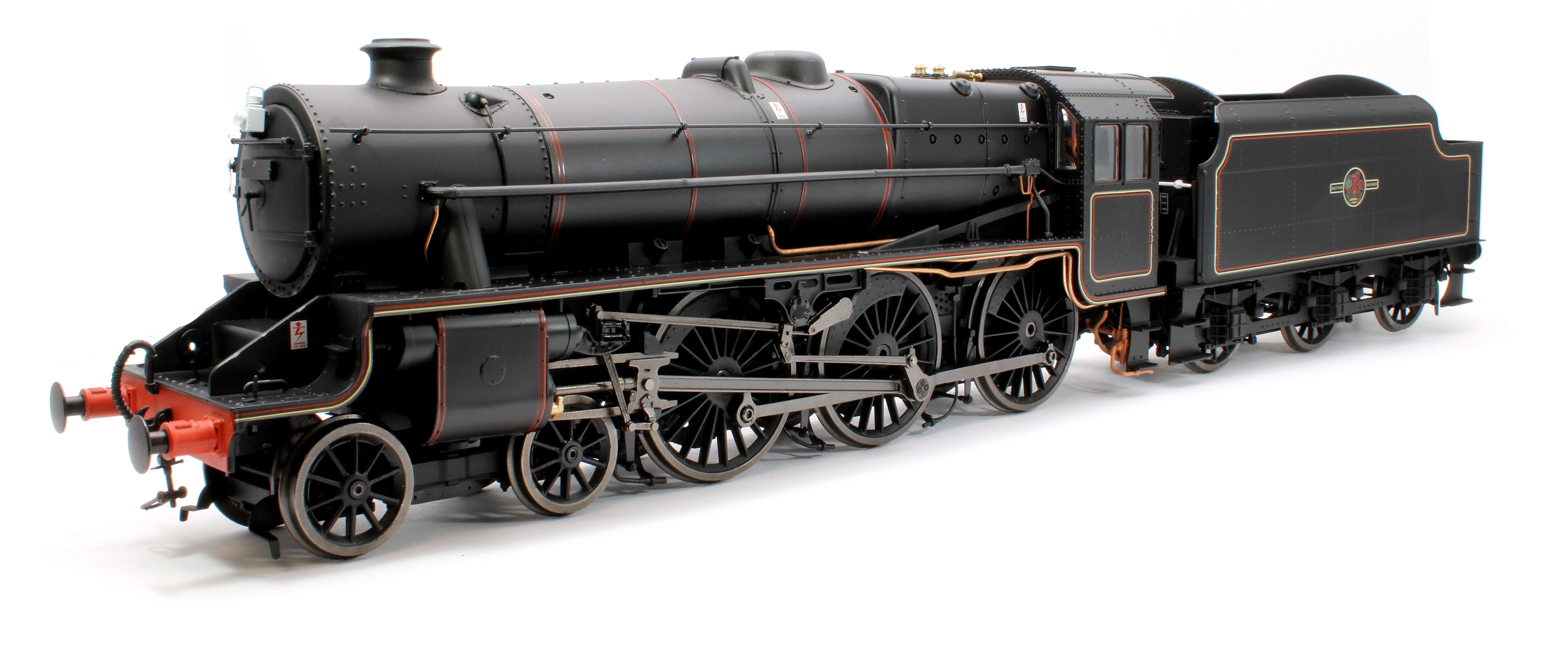 Stanier Class 5 4-6-0 "Black 5" Late BR Lined Unnumbered Riveted Tender Steam Locomotive