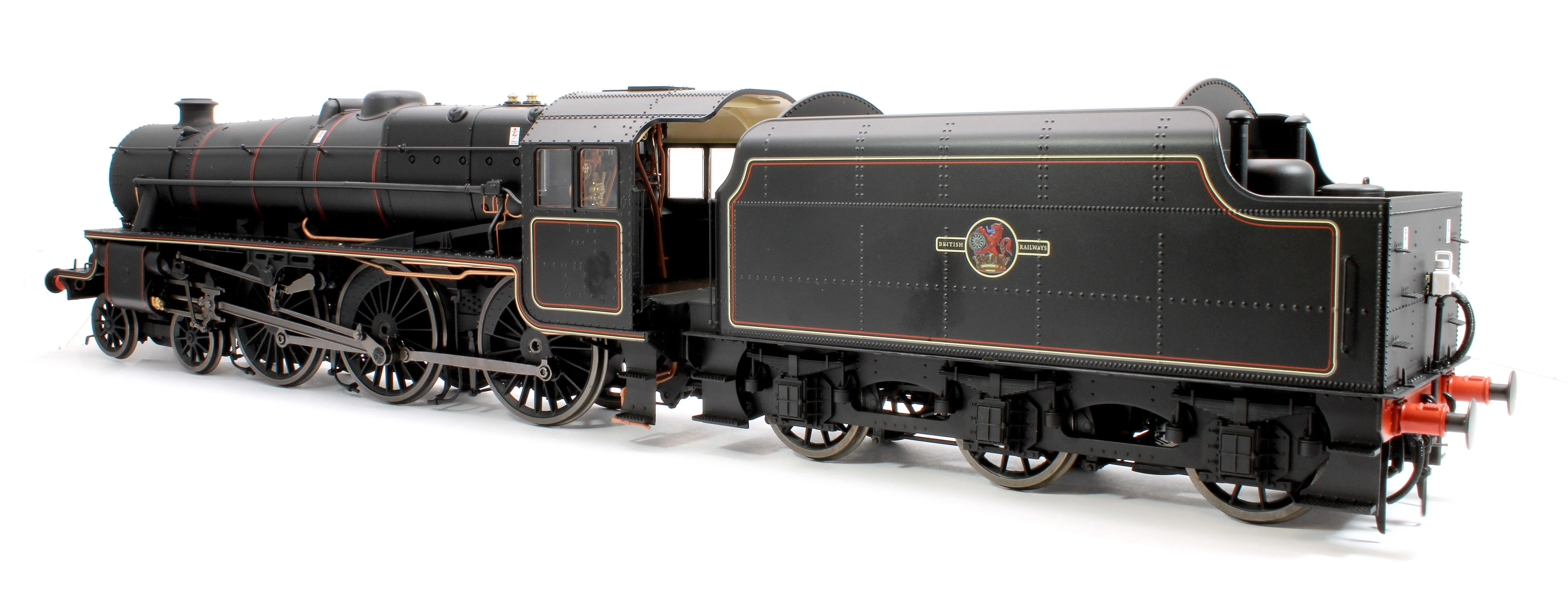 Stanier Class 5 4-6-0 "Black 5" Late BR Lined Unnumbered Riveted Tender Steam Locomotive - Image 3