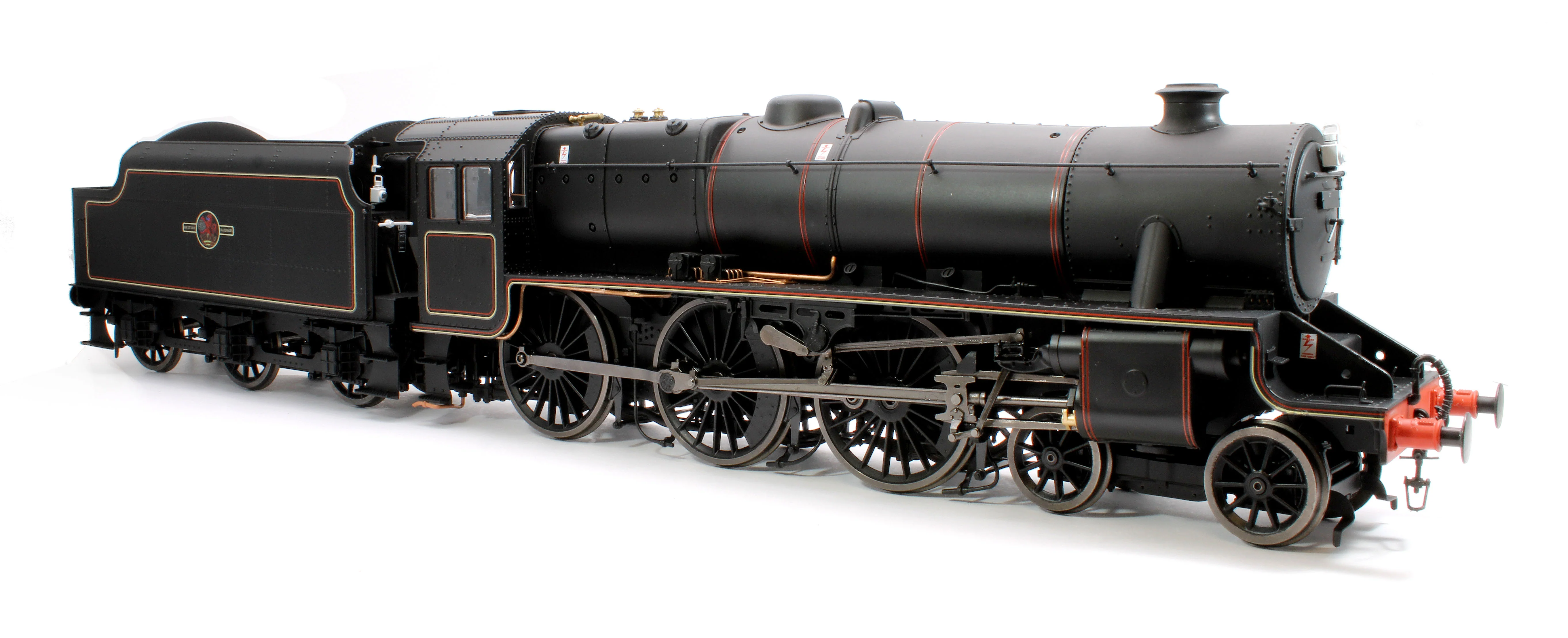 Stanier Class 5 4-6-0 "Black 5" Late BR Lined Unnumbered Riveted Tender Steam Locomotive - Image 5