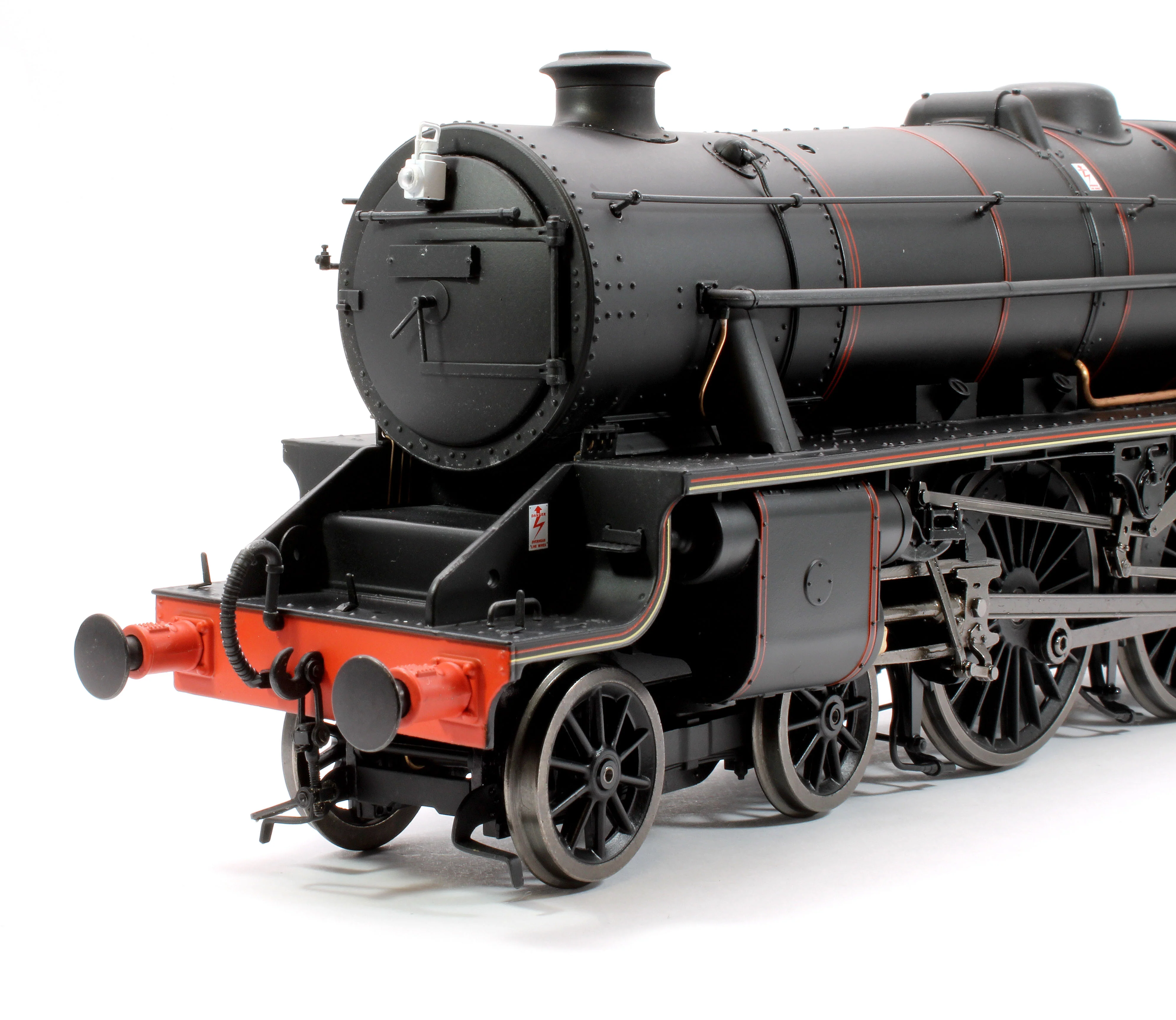 Stanier Class 5 4-6-0 "Black 5" Late BR Lined Unnumbered Riveted Tender Steam Locomotive - Image 6
