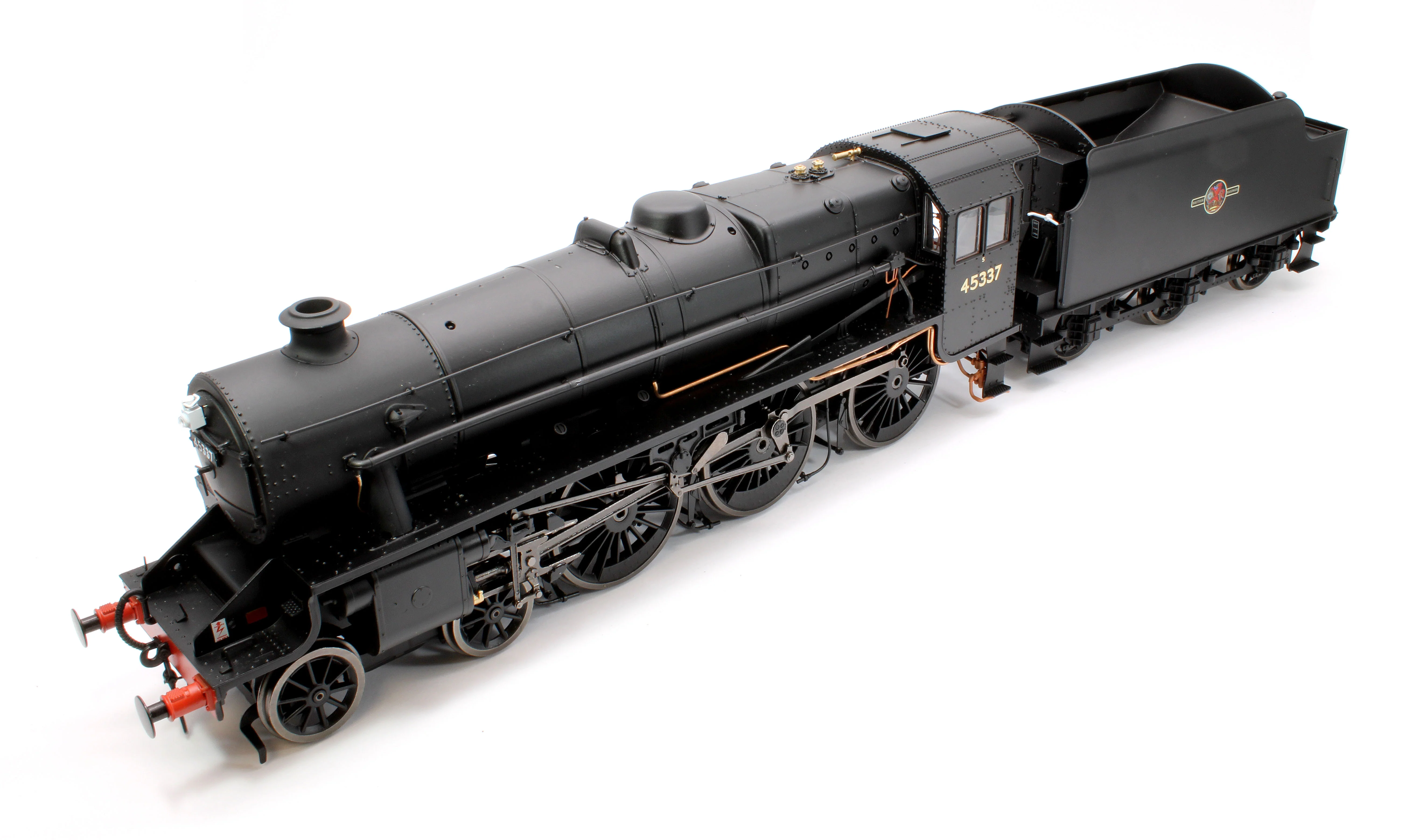 Stanier Class 5 4-6-0 "Black 5" Plain BR Black '45337' Welded Tender Steam Locomotive - Image 8