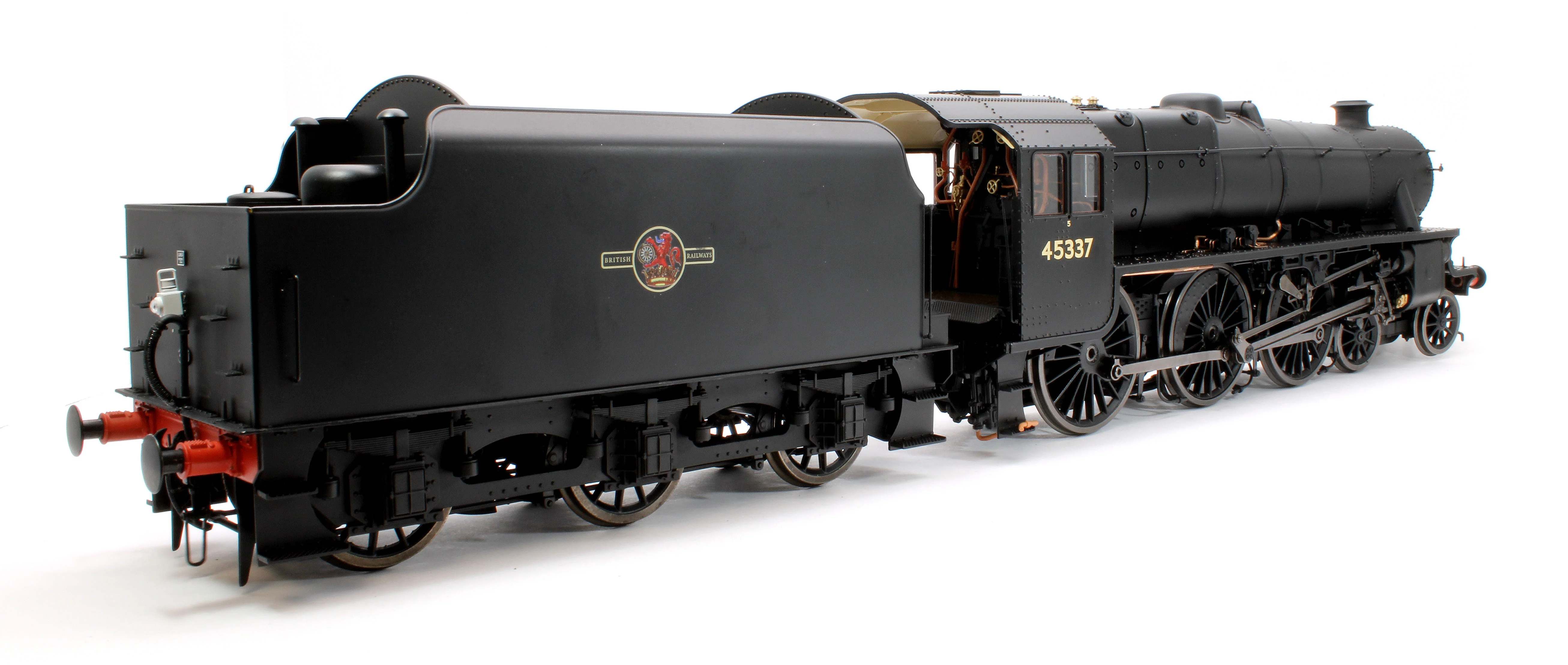 Stanier Class 5 4-6-0 "Black 5" Plain BR Black '45337' Welded Tender Steam Locomotive - DCC Sound - Image 4