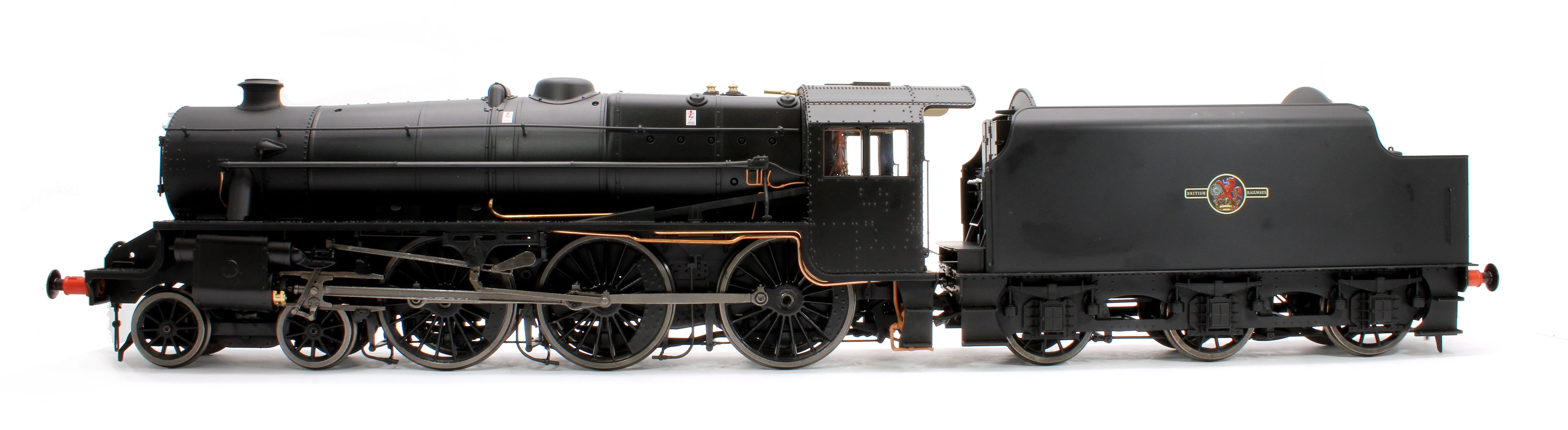 Stanier Class 5 4-6-0 "Black 5" Plain BR Black 'Un-numbered' Welded Tender Steam Locomotive - Image 2