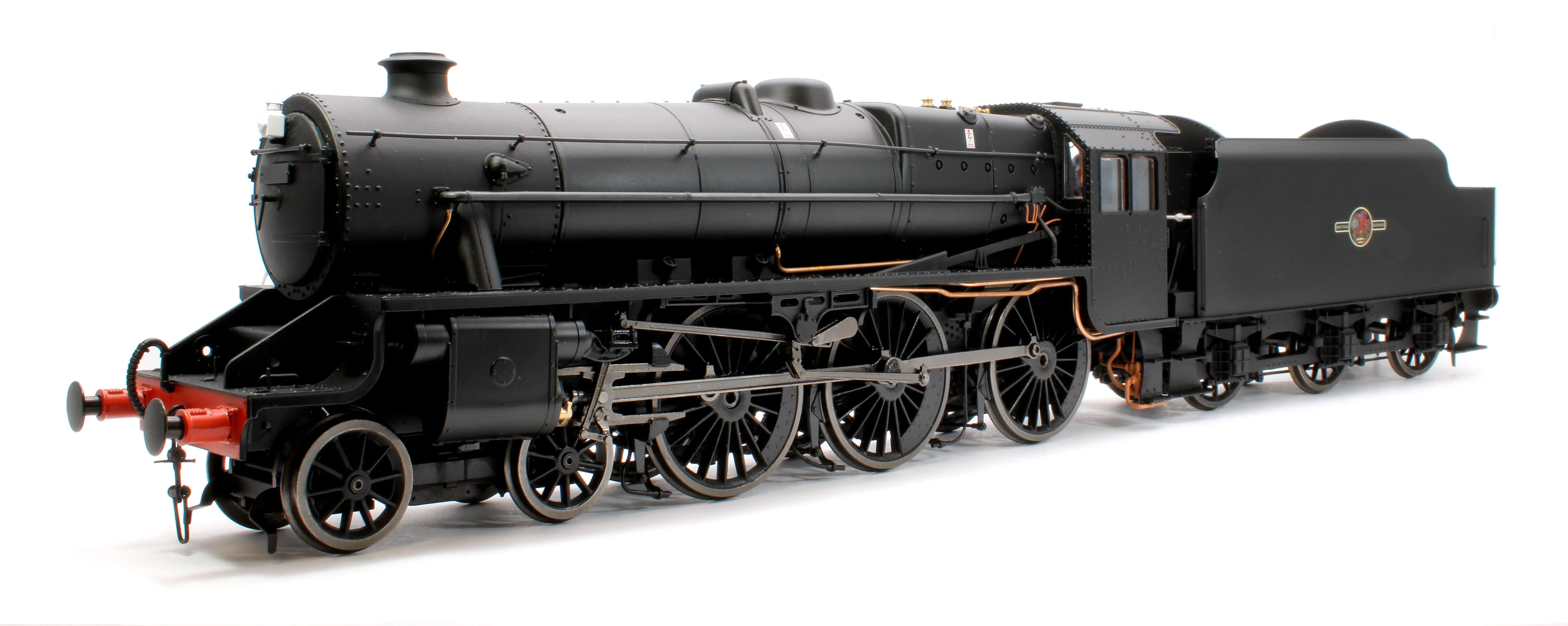 Stanier Class 5 4-6-0 "Black 5" Plain BR Black 'Un-numbered' Welded Tender Steam Locomotive - DCC Sound