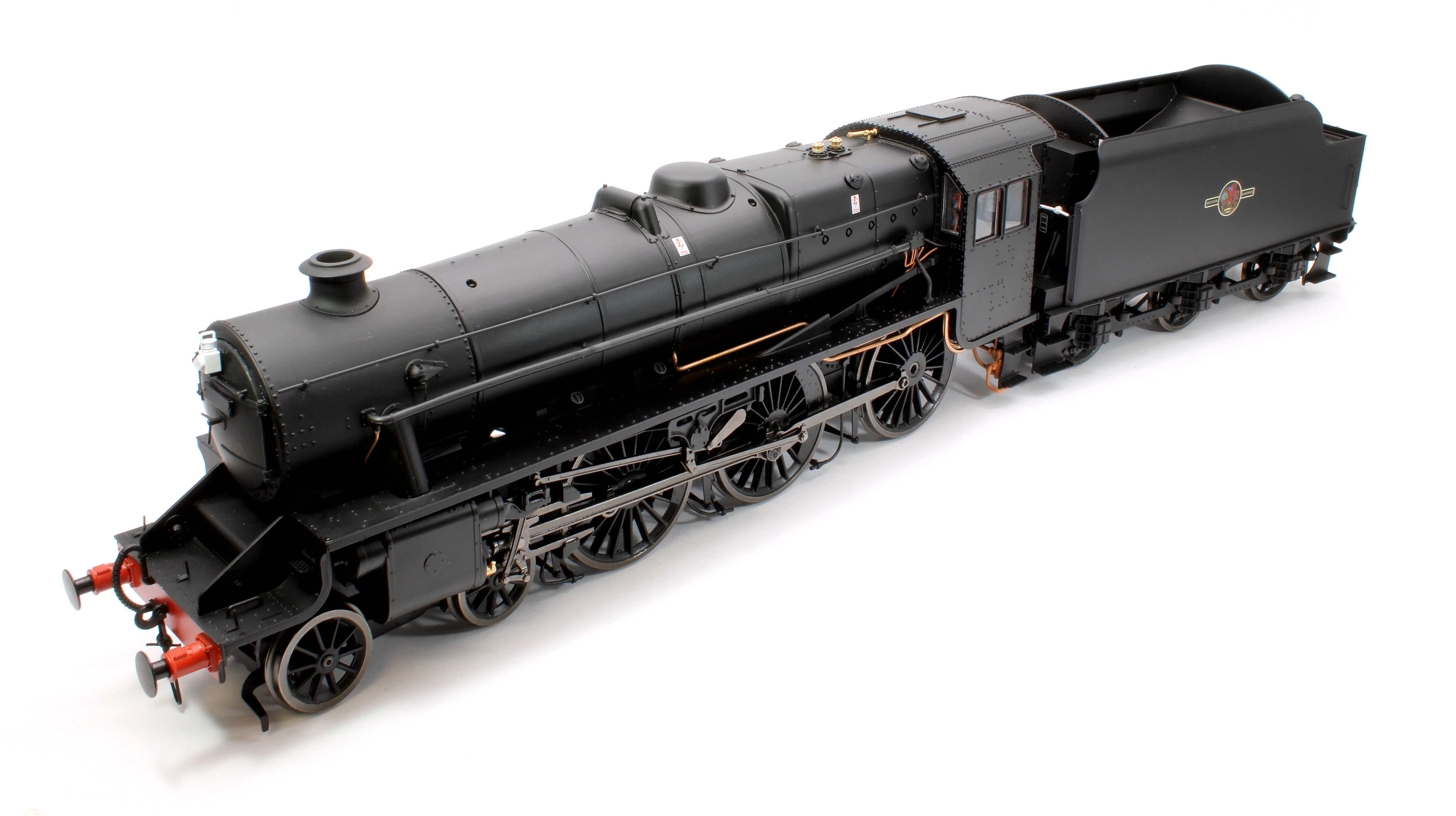 Stanier Class 5 4-6-0 "Black 5" Plain BR Black 'Un-numbered' Welded Tender Steam Locomotive - DCC Sound - Image 8