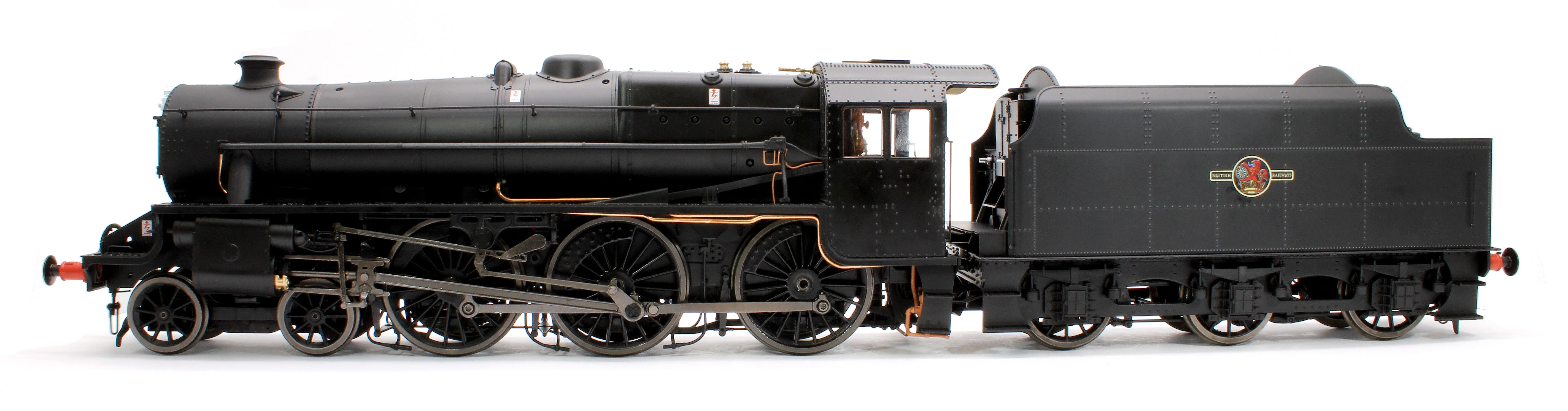 Stanier Class 5 4-6-0 "Black 5" Plain BR Black 'Un-numbered' Riveted Tender Steam Locomotive - Image 2