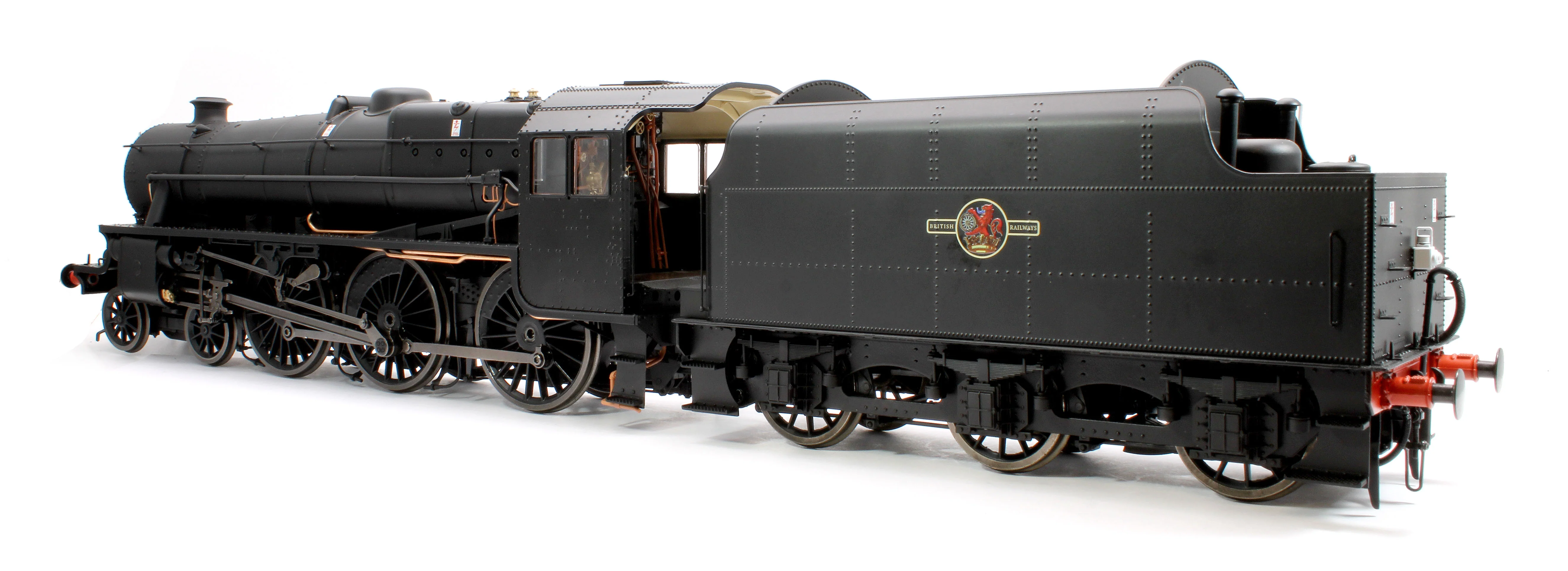 Stanier Class 5 4-6-0 "Black 5" Plain BR Black 'Un-numbered' Riveted Tender Steam Locomotive - Image 3