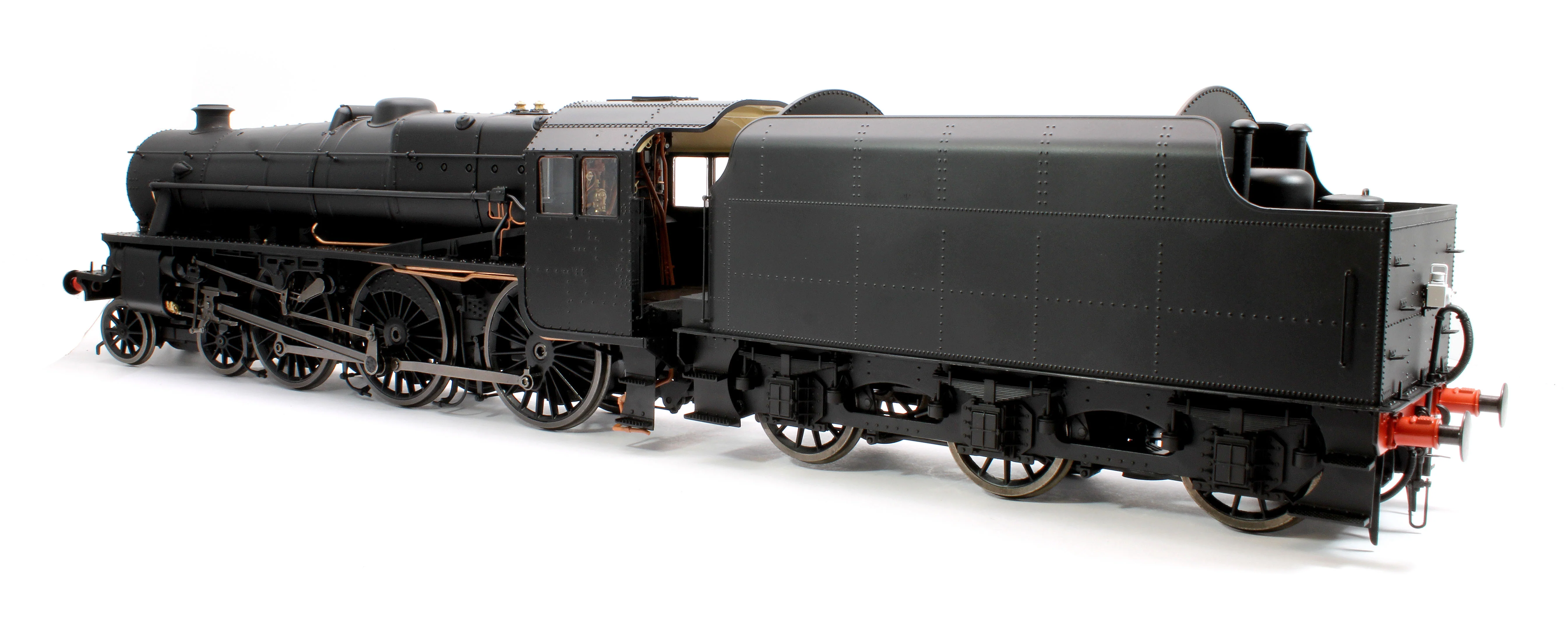 Stanier Class 5 4-6-0 "Black 5" Plain Black 'Un-numbered' Riveted Tender Steam Locomotive - Image 3