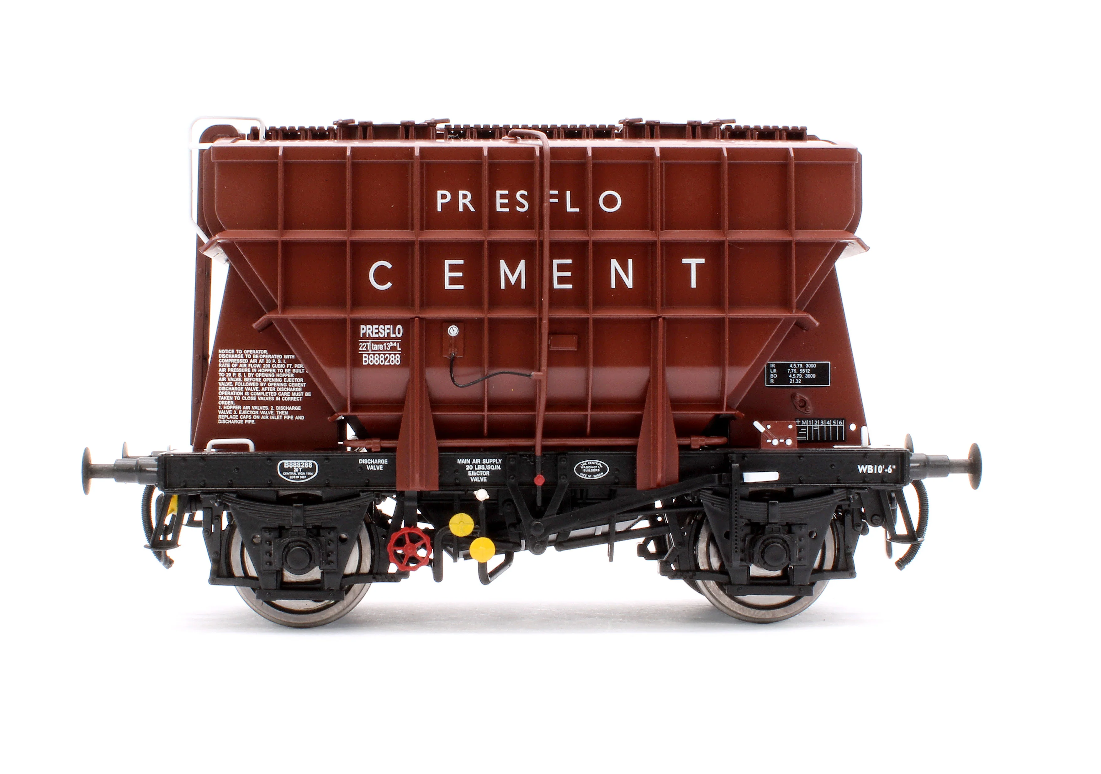 Presflo Wagon 'Presflo Cement' Bauxite B888288 (Pre-TOPS) - Image 2