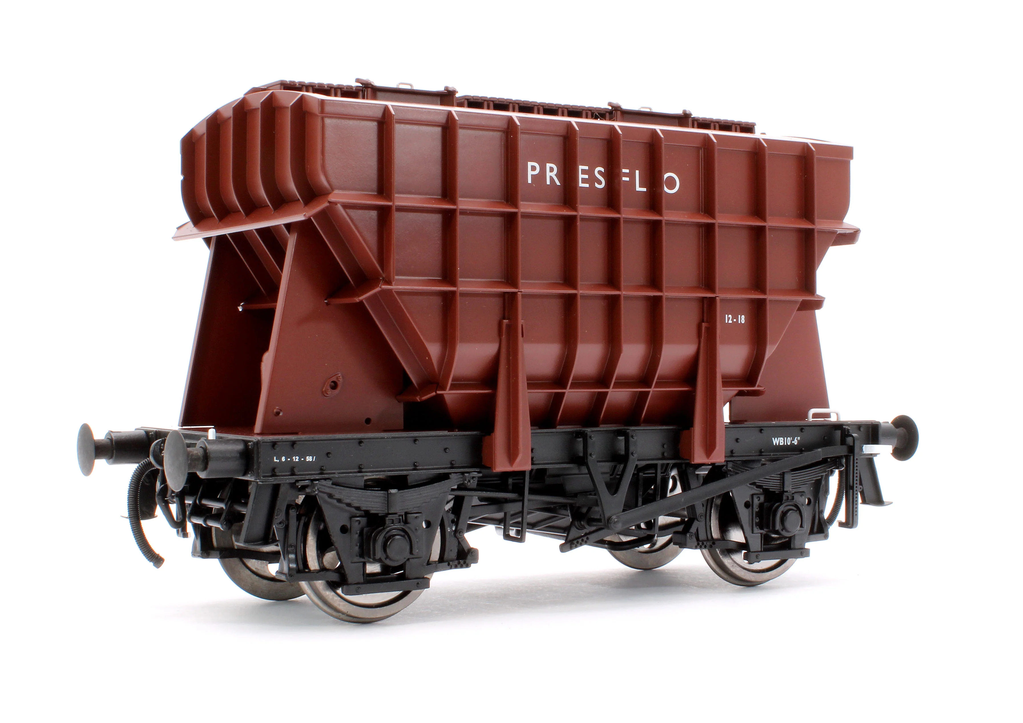 Presflo Wagon 'Presflo' Bauxite Un-Numbered - Image 3