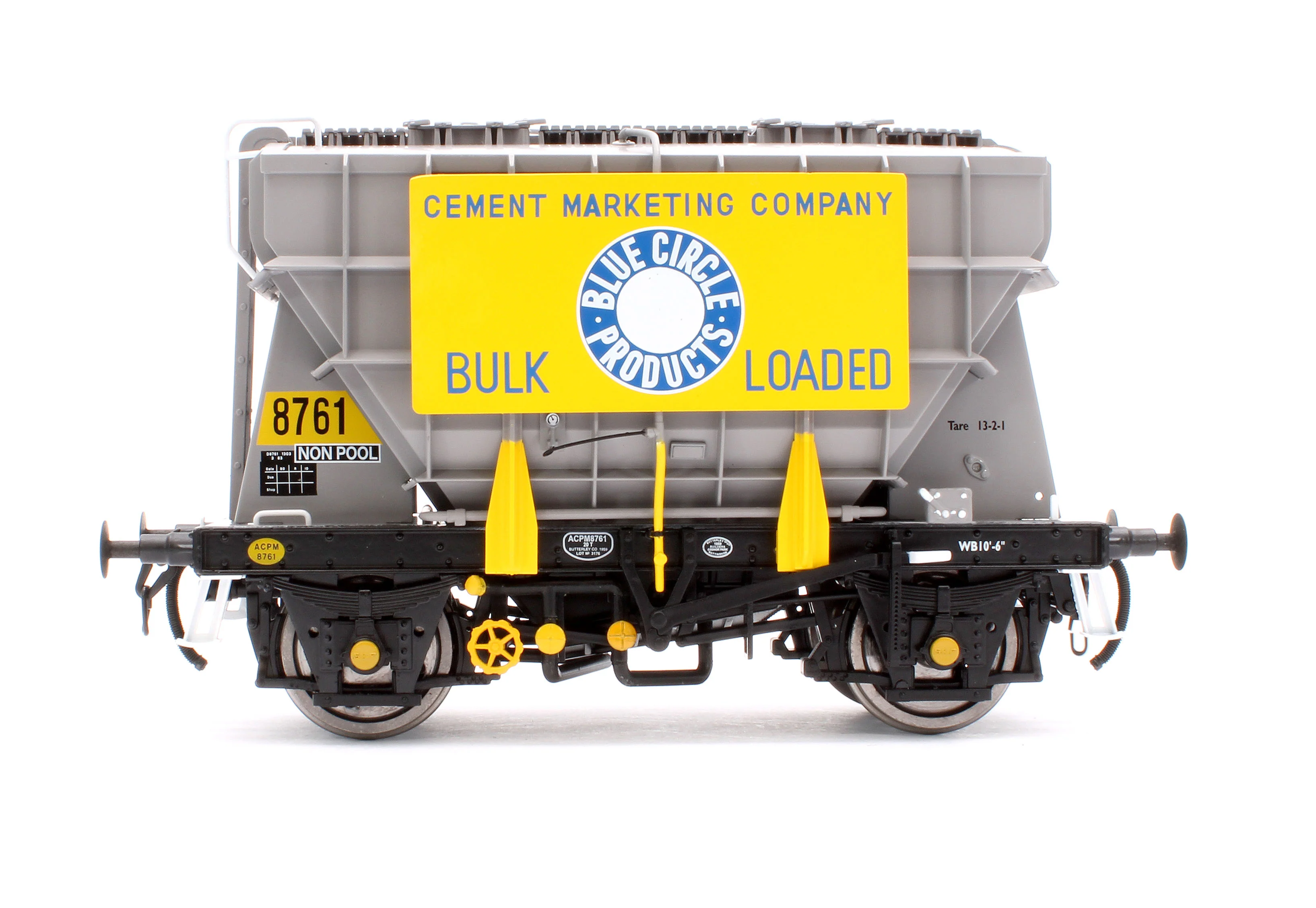 Presflo Wagon Plain Grey 8761 (TOPS w/Marketing Board) - Image 2