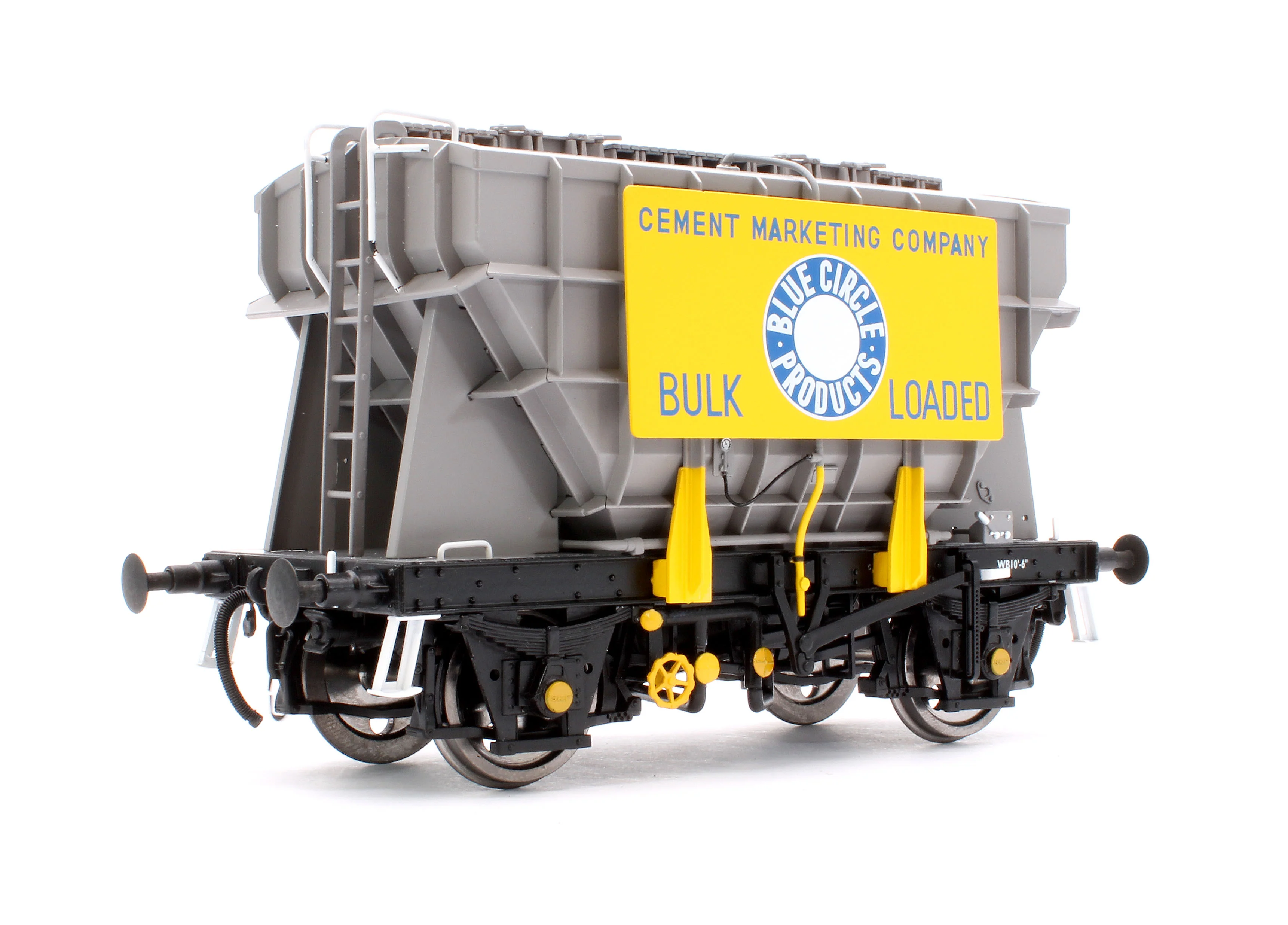 Presflo Wagon Plain Grey Un-Numbered (TOPS w/Marketing Board)