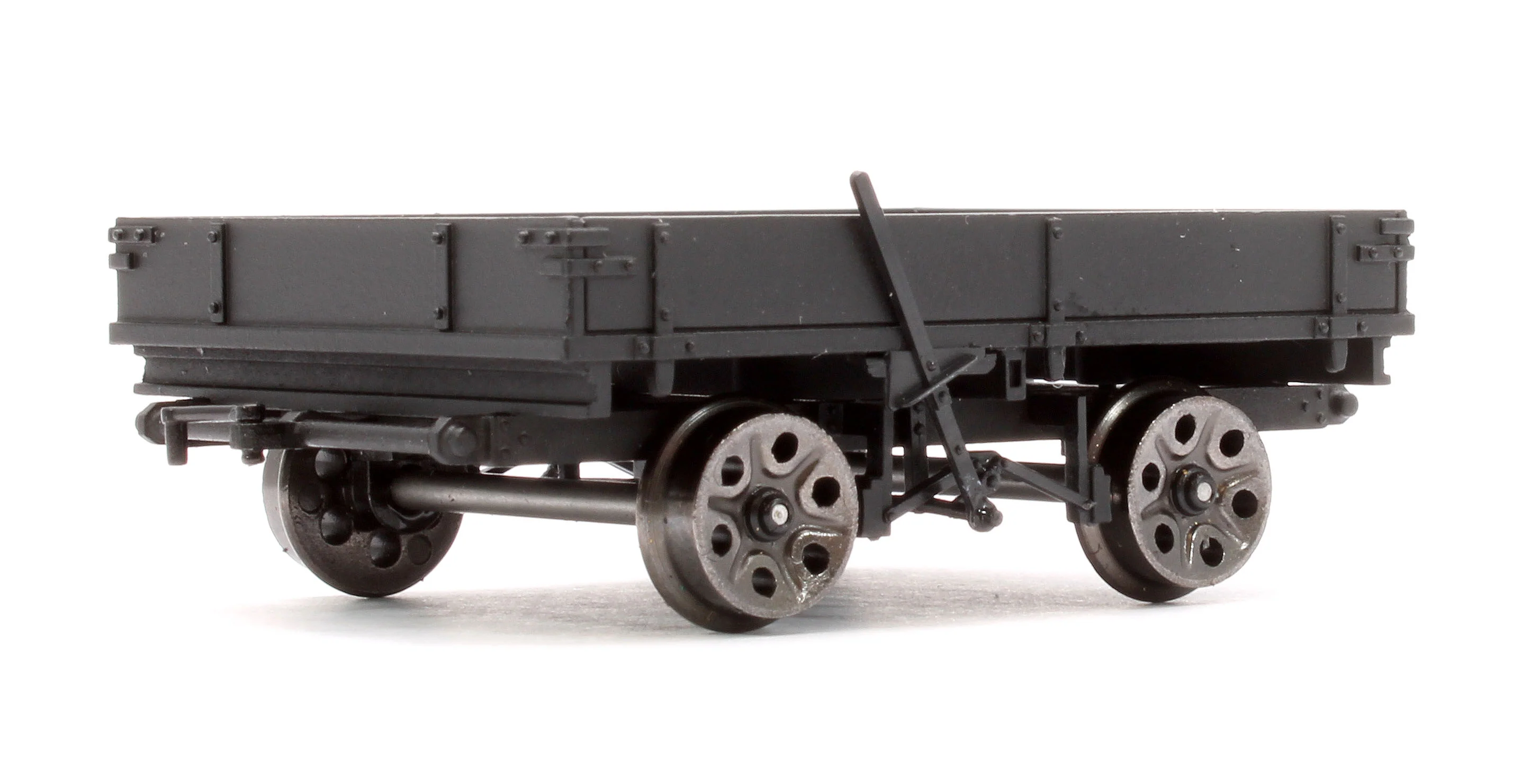 Wickham Planked Trailer, Plain Black