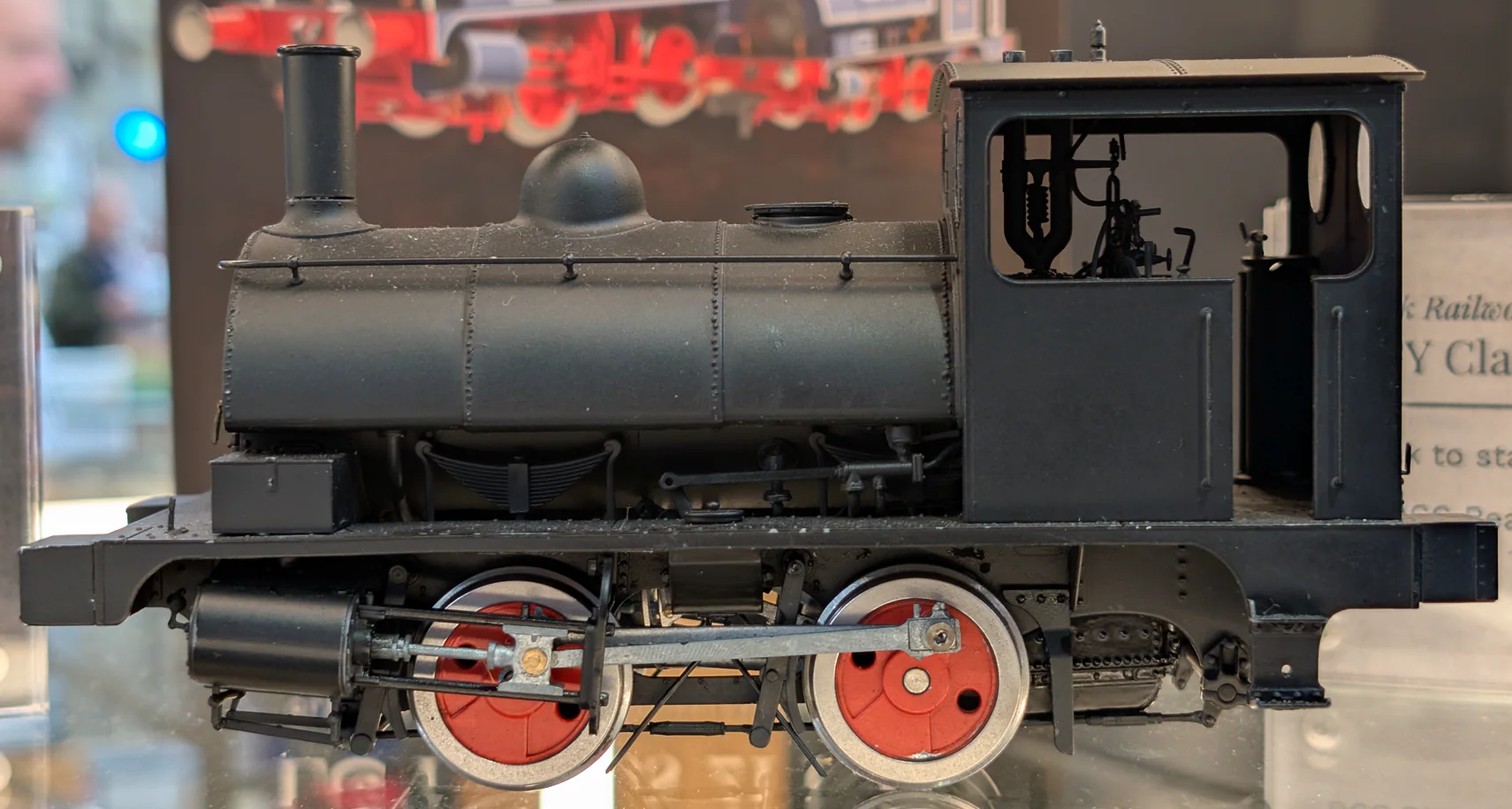 LYR 'Pug' 0-4-0ST 1288 LYR Works Photographic Grey Steam Locomotive - Image 2