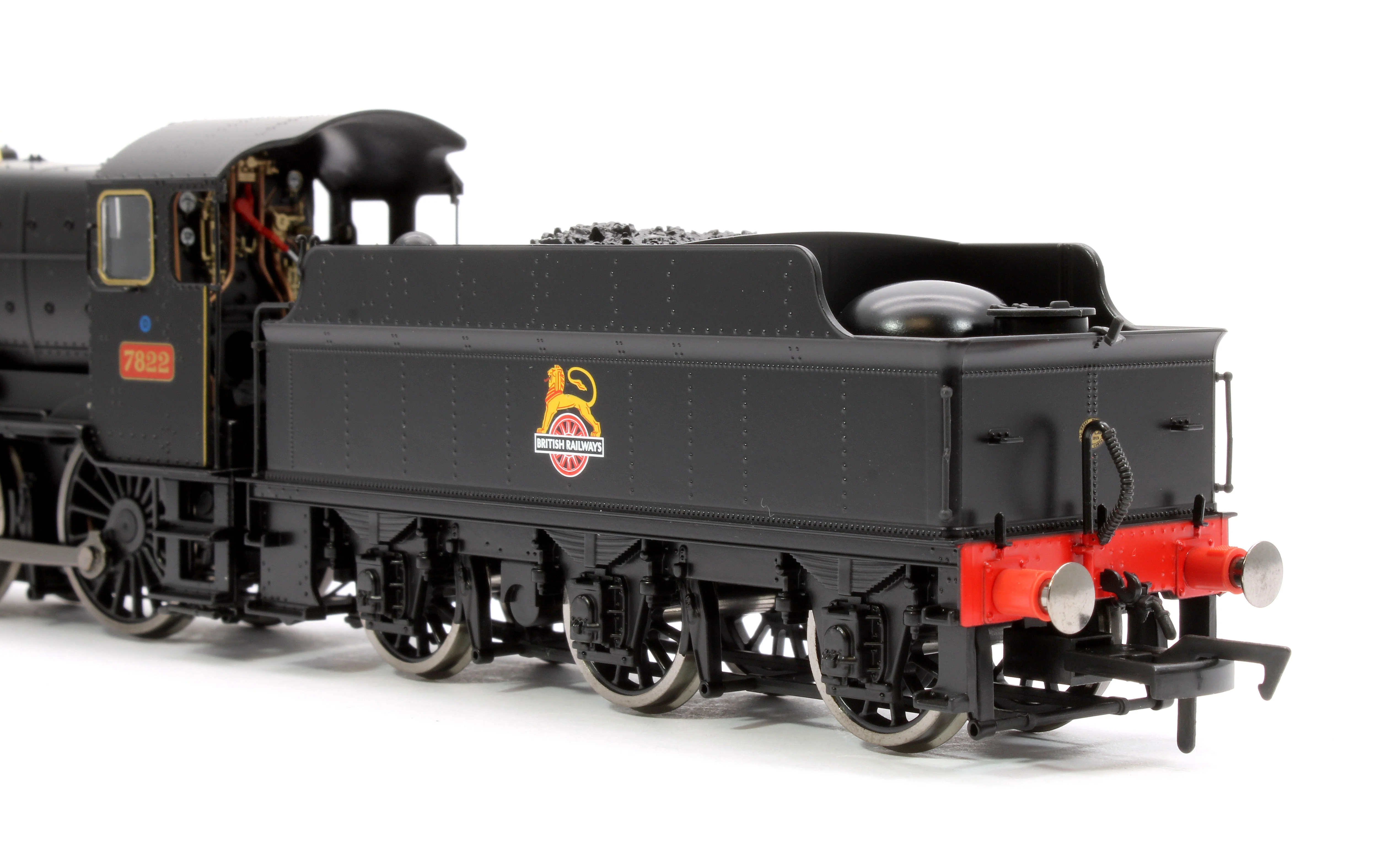 4S-001-012D Foxcote Manor BR Black Early Crest 78xx Manor Class 4-6-0 Steam Locomotive No.7822 - DCC Fitted - Image 10
