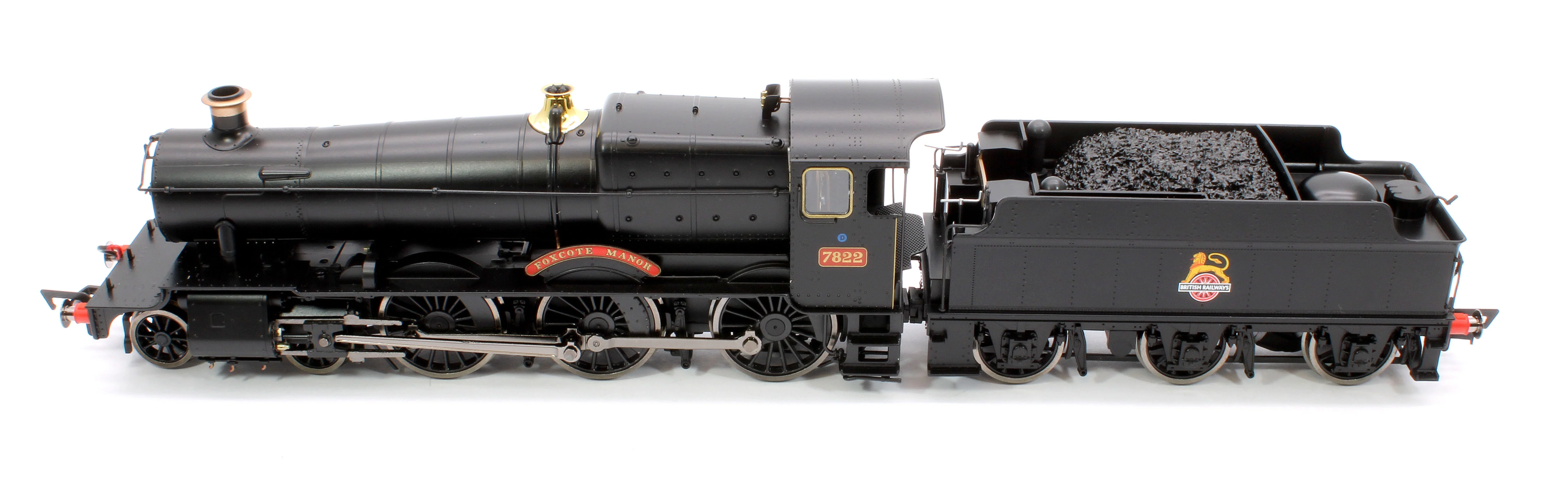 4S-001-012D Foxcote Manor BR Black Early Crest 78xx Manor Class 4-6-0 Steam Locomotive No.7822 - DCC Fitted - Image 13
