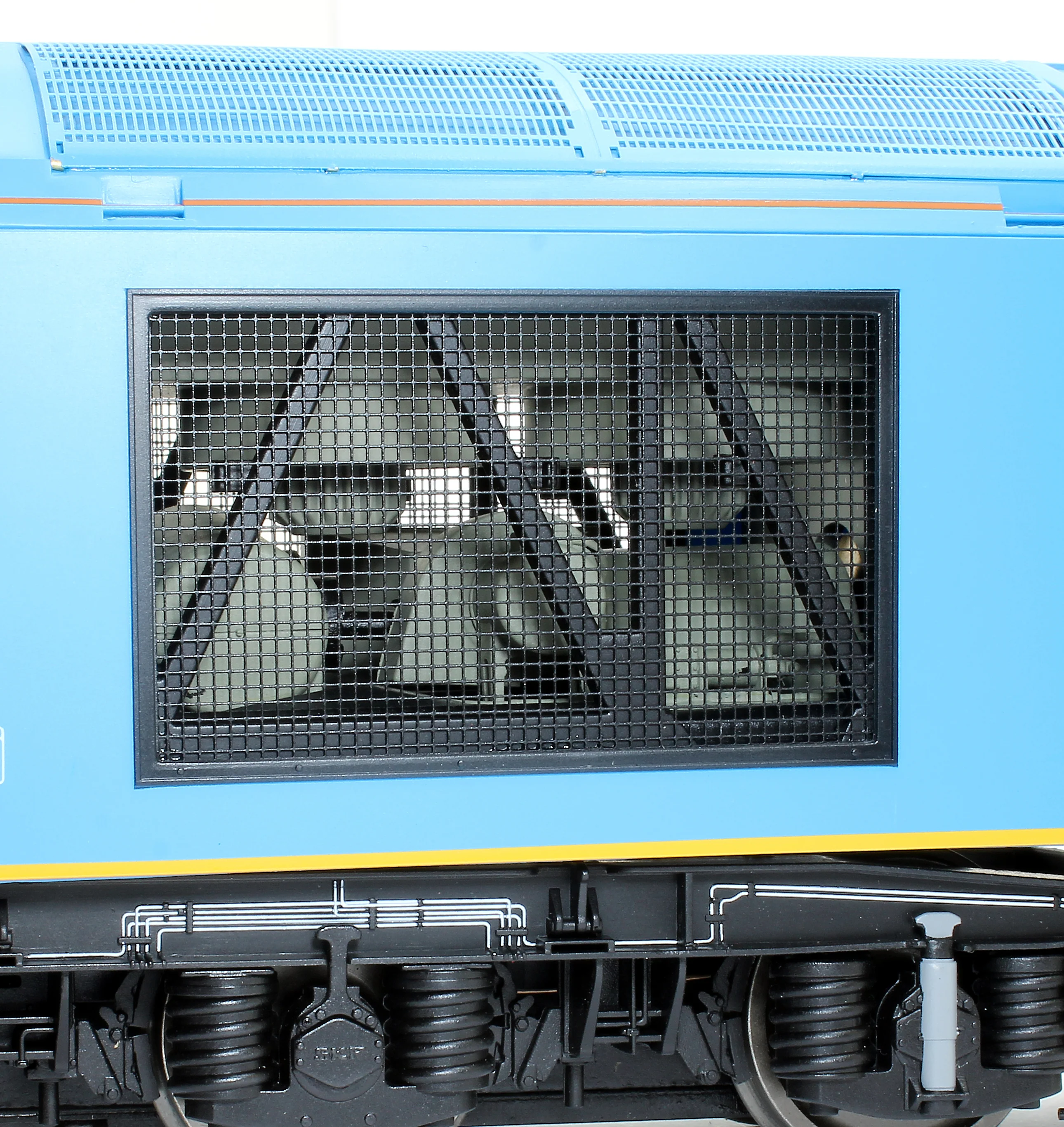 Class 60 Diesel 60 033 Tees Steel Express British Steel Blue Diesel Locomotive - Image 7
