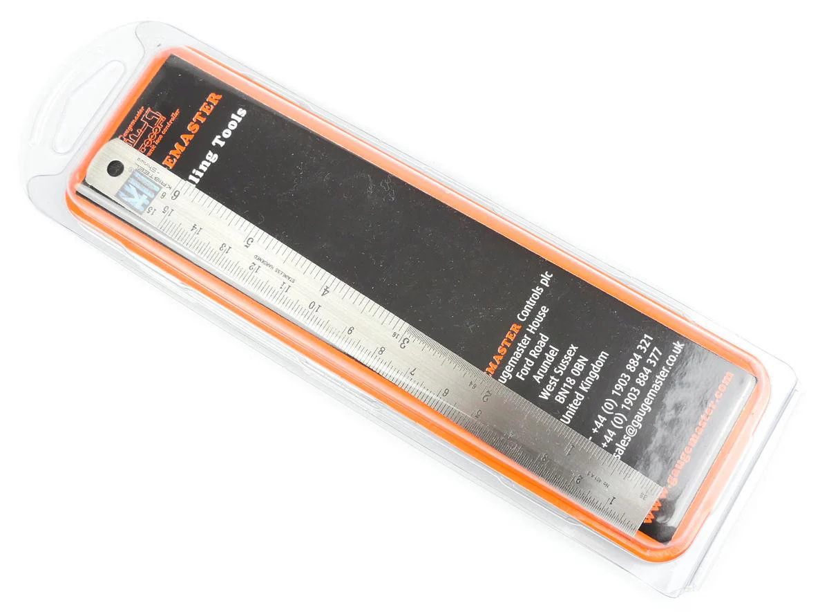 GM639 150mm (6'') Flexible Steel Rule - Image 3