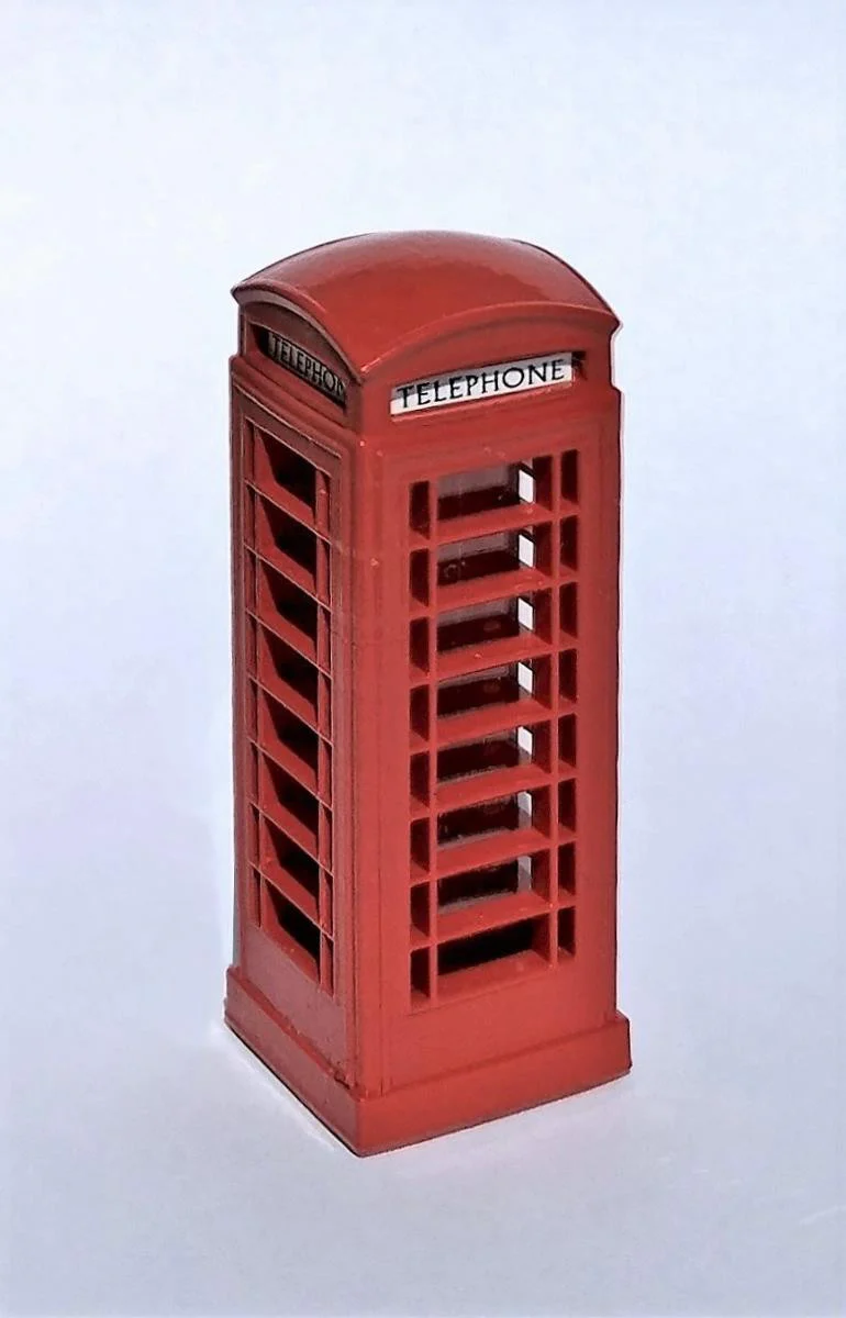 GM730 O Scale Telephone Box (Pre-Built)