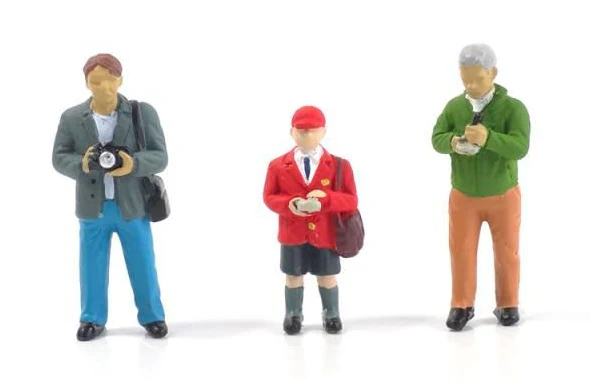 Railway Enthusiasts (3) Figure Set