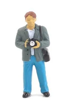 Railway Enthusiasts (3) Figure Set - Image 4