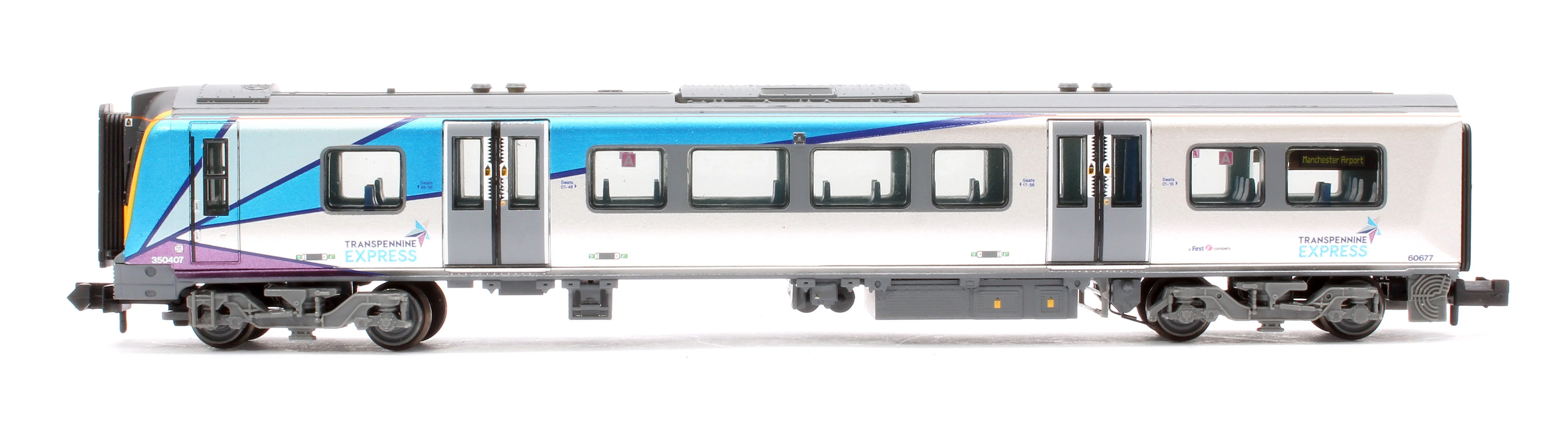371-703 Class 350 4-Car EMU 350407 First TransPennine Express - Image 3