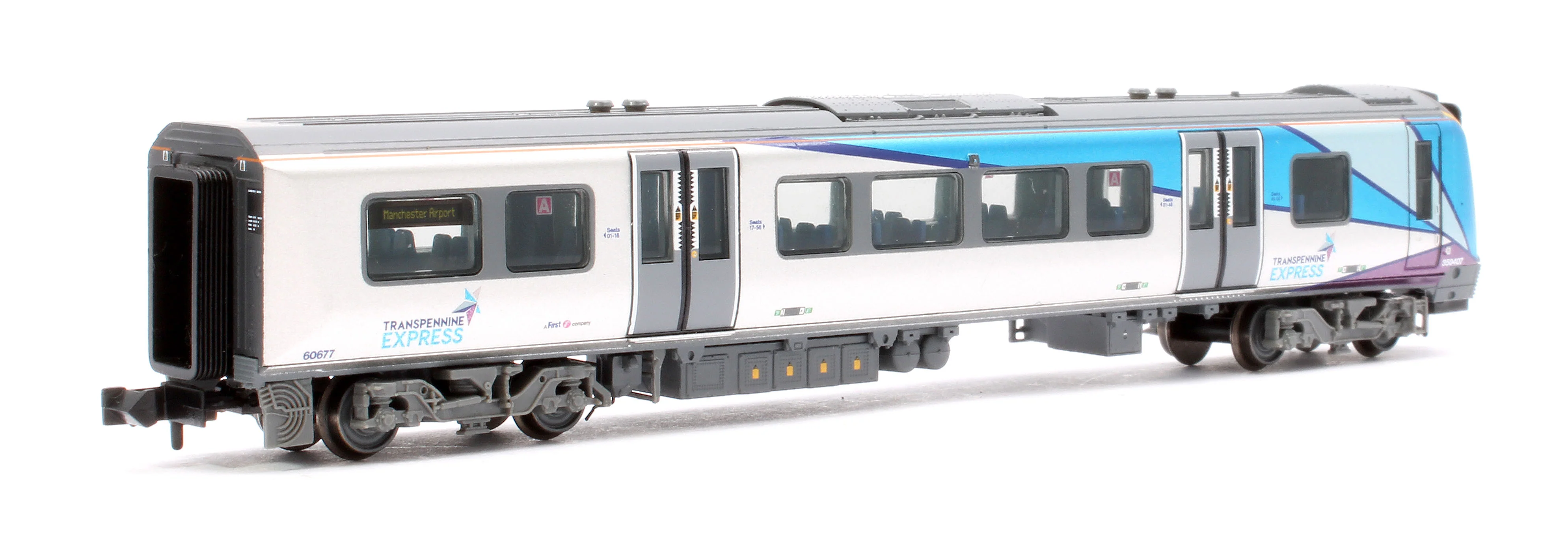 371-703 Class 350 4-Car EMU 350407 First TransPennine Express - Image 4