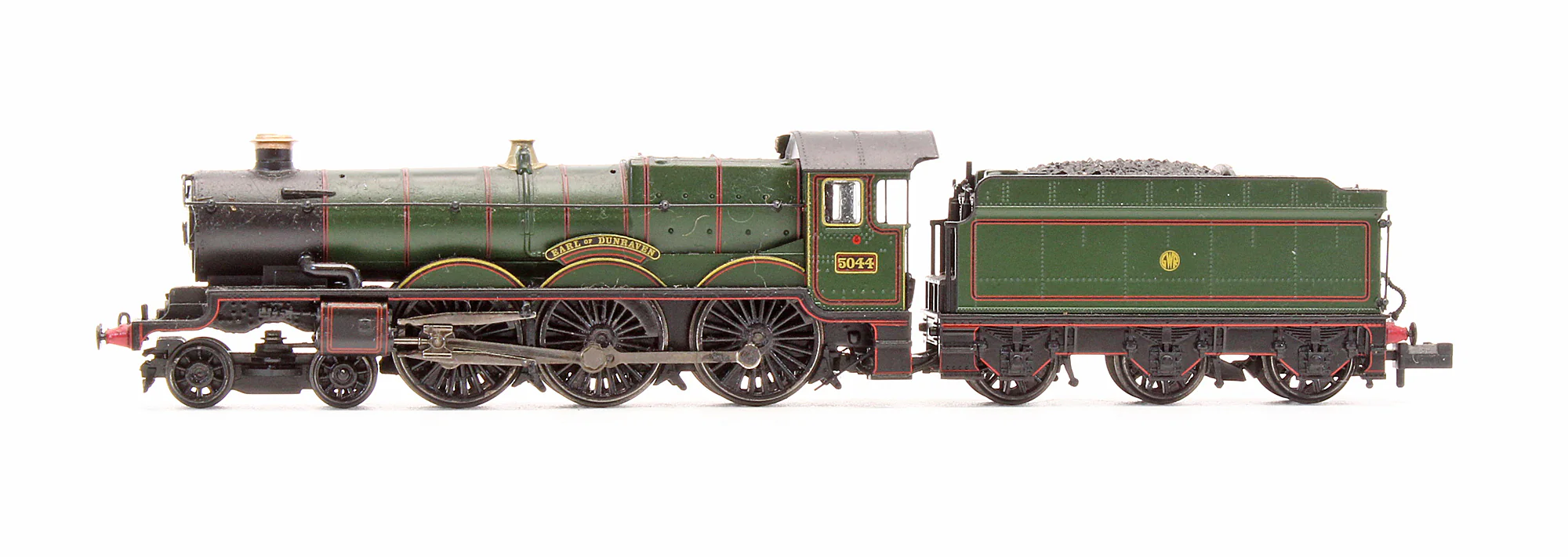 Pre-Owned 372-030 Castle Class 5044 'Earl Of Dunraven' 5044 GWR Lined Green Steam Locomotive - Image 4