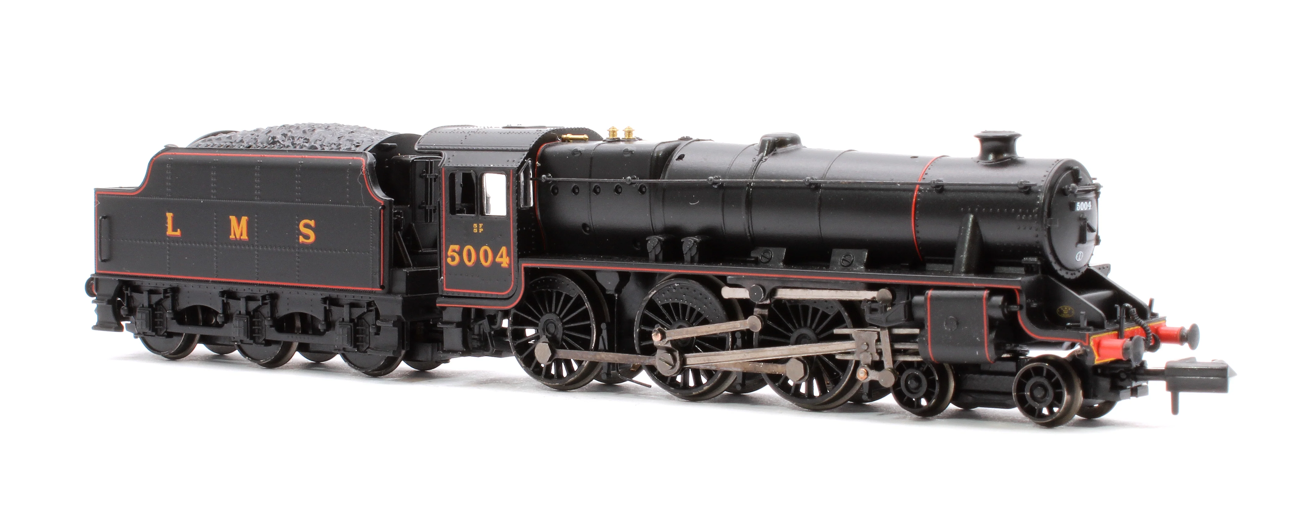 372-135B LMS 5MT 'Black 5' with Riveted Tender 5004 LMS Lined Black - Image 4