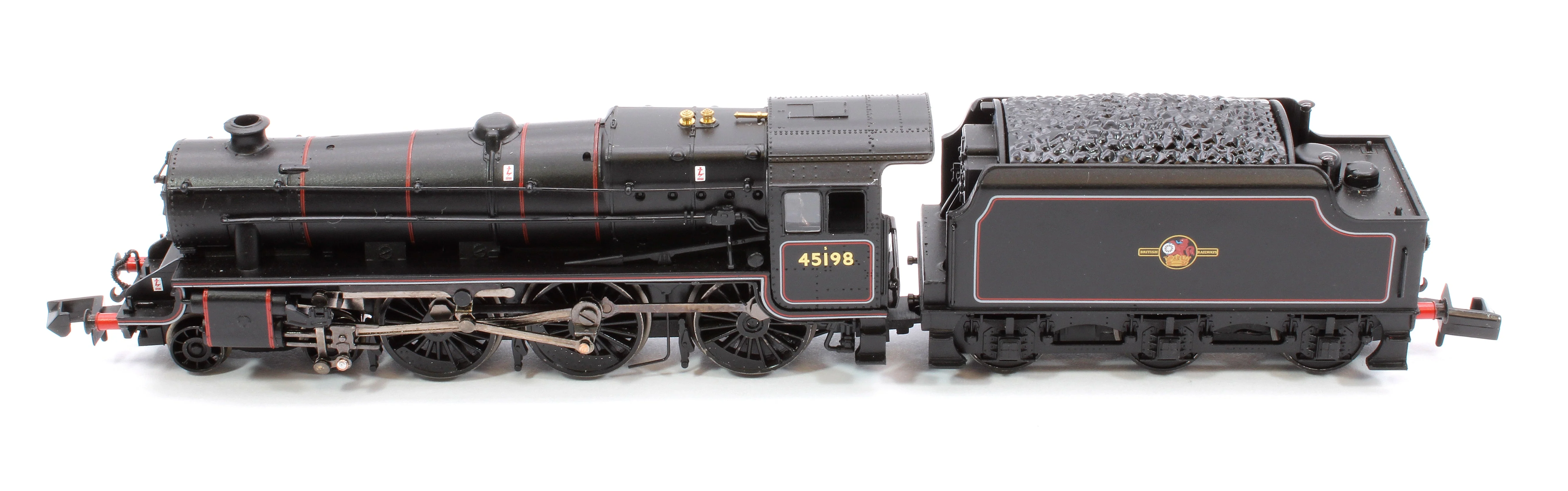 Pre-Owned 372-137B LMS 5MT 'Black 5' with Welded Tender 45198 BR Lined Black (Late Crest) - Image 9