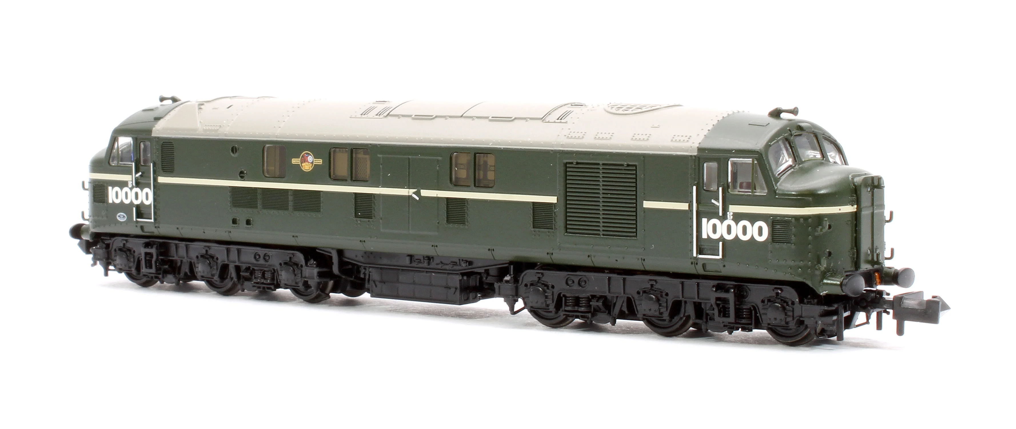 372-914 LMS 10000 BR Green (Late Crest) Diesel Locomotive - Image 4